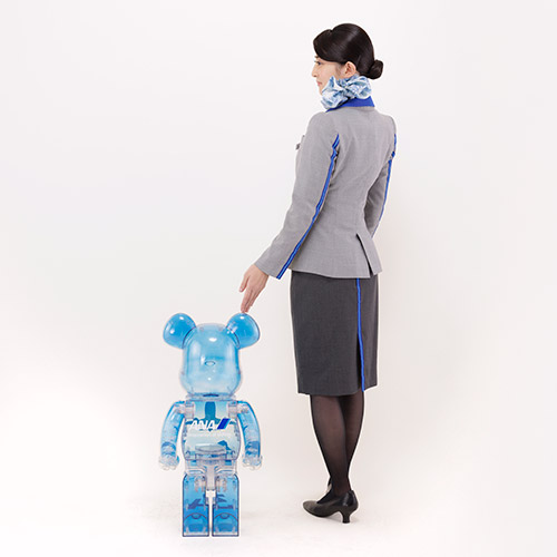 ANAオリジナル＞ BE＠RBRICK for ANA ANAブルースカイ 1000％