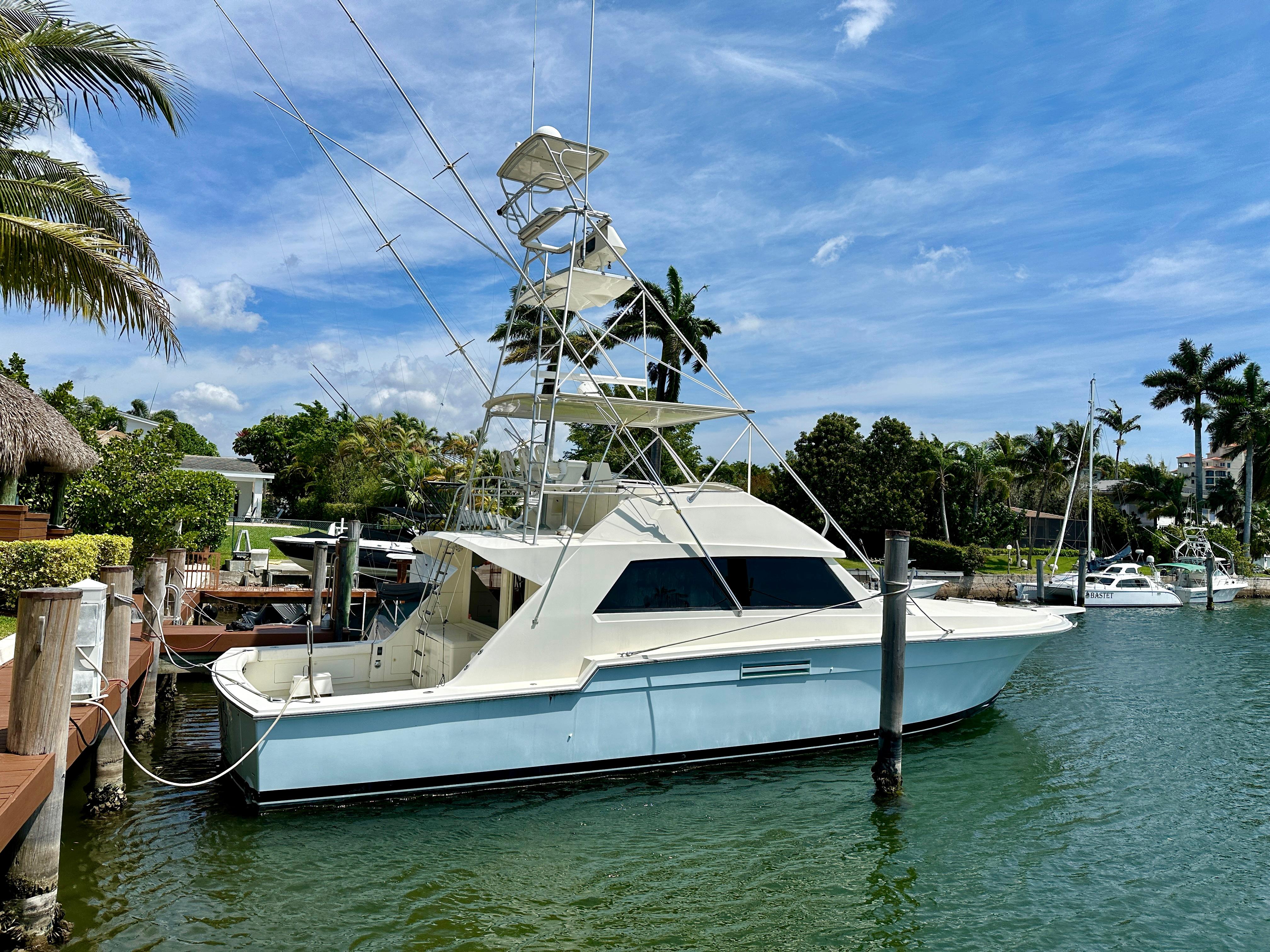 True Coup Yacht for Sale | 54 Bertram Yachts Coral Gables, FL
