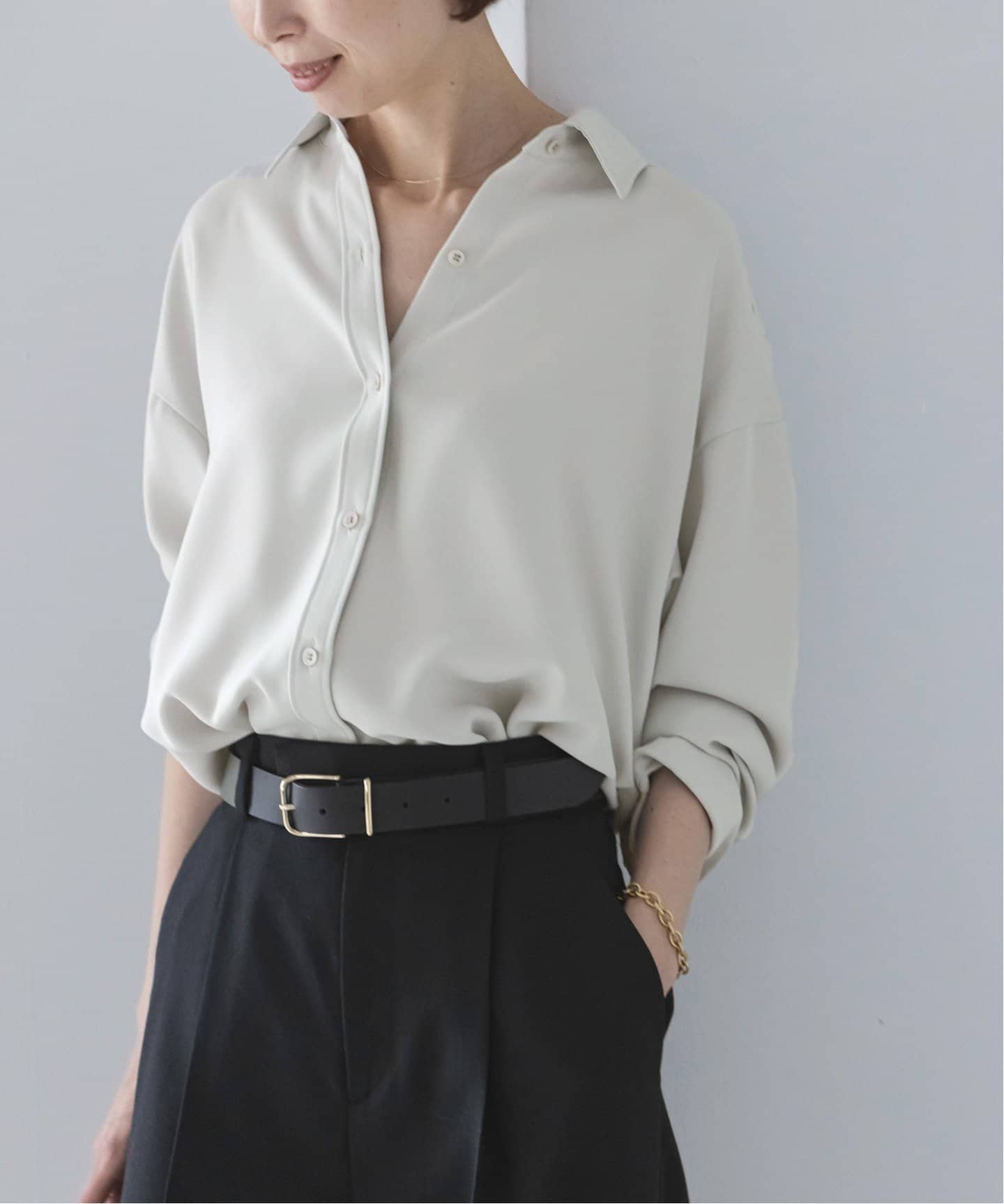 追加》シーズンカラープレーンシャツ 8（シャツ／ブラウス）｜NOBLE