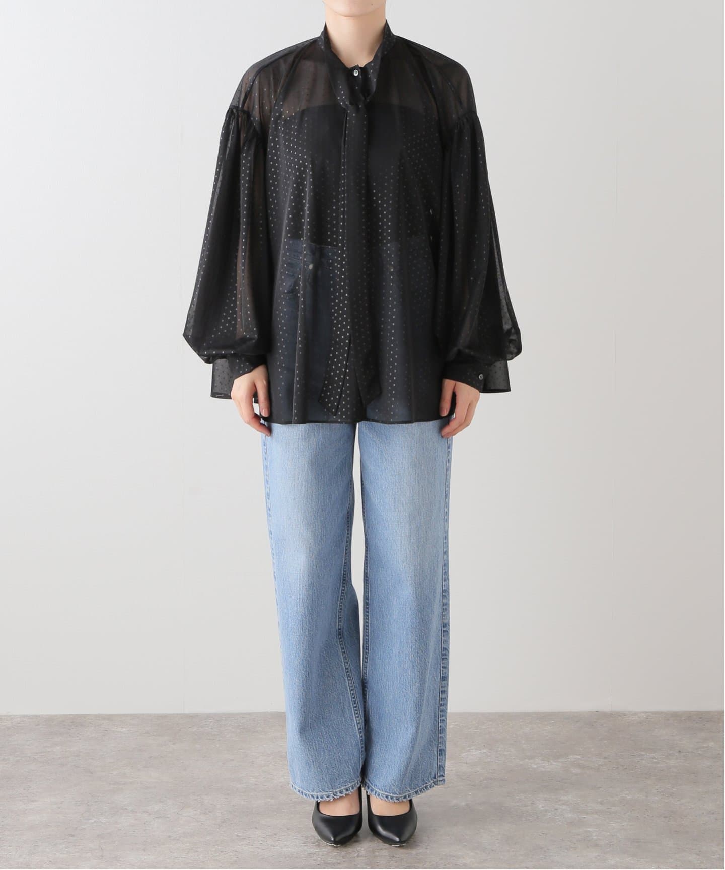 シアードットボウタイブラウス（シャツ／ブラウス）｜Spick and Span