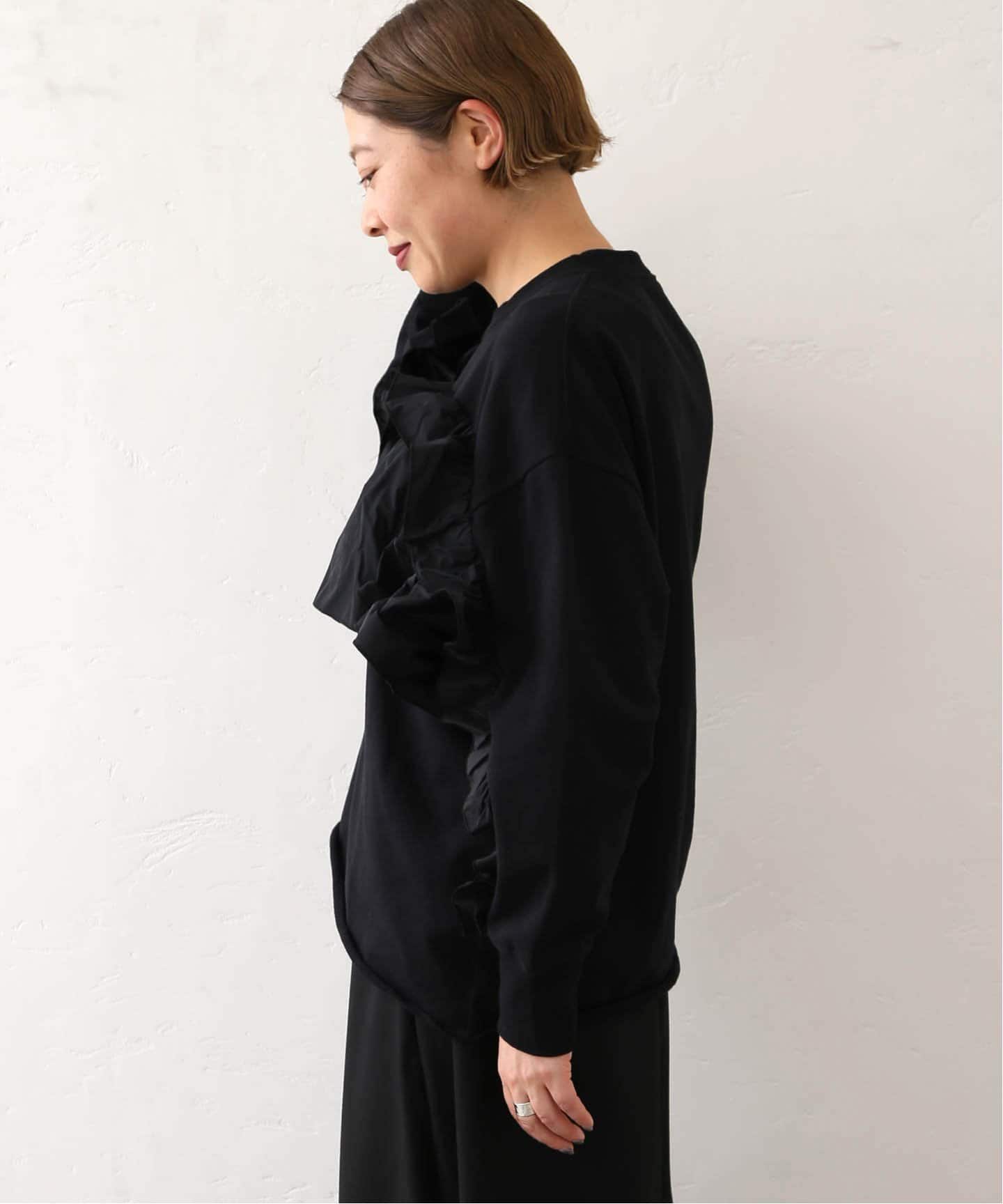 タフタフリルプルオーバー（スウェット）｜journal standard luxe