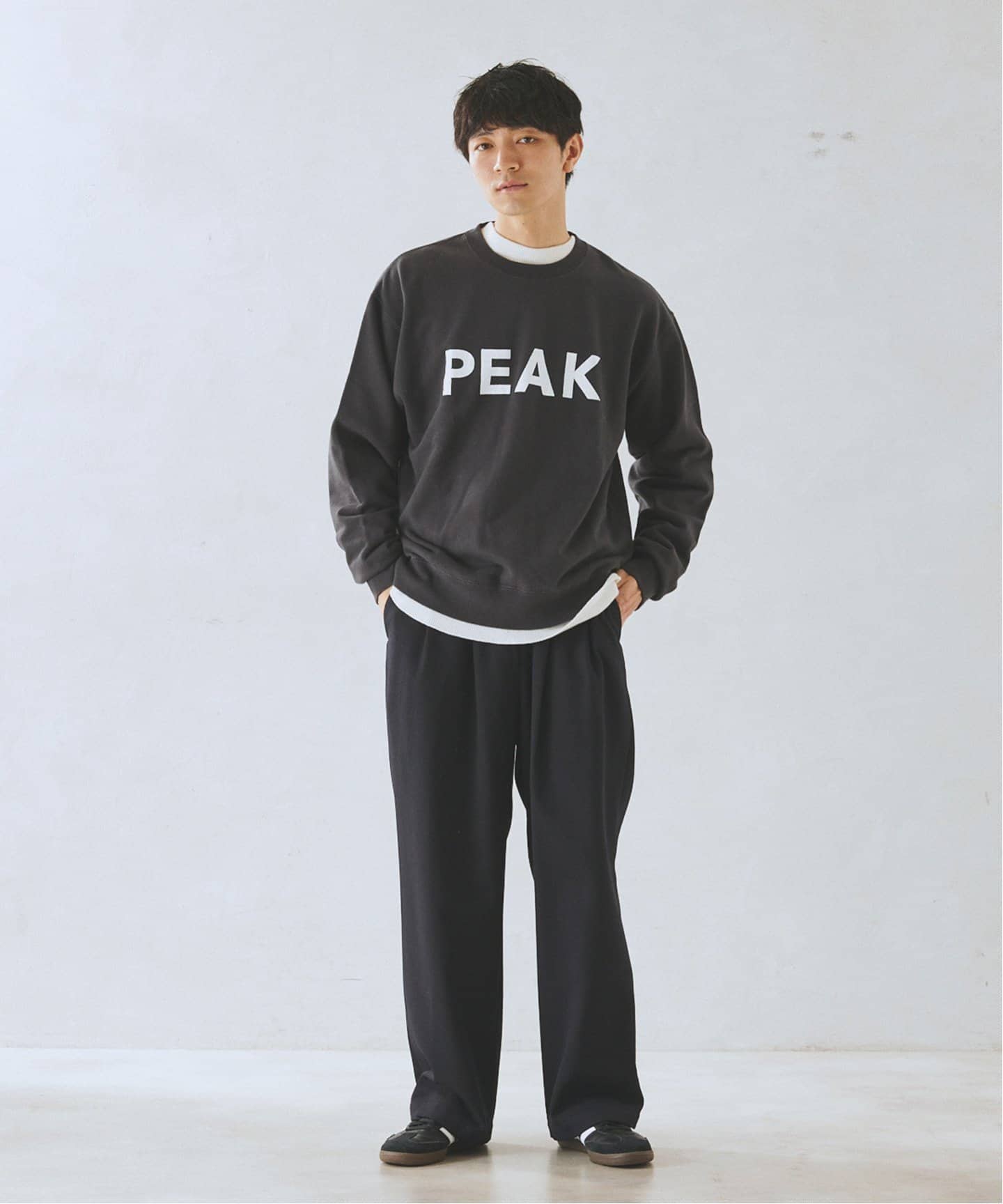 追加》SNOWPEAK / スノーピーク 別注 クルーネック スウェット 