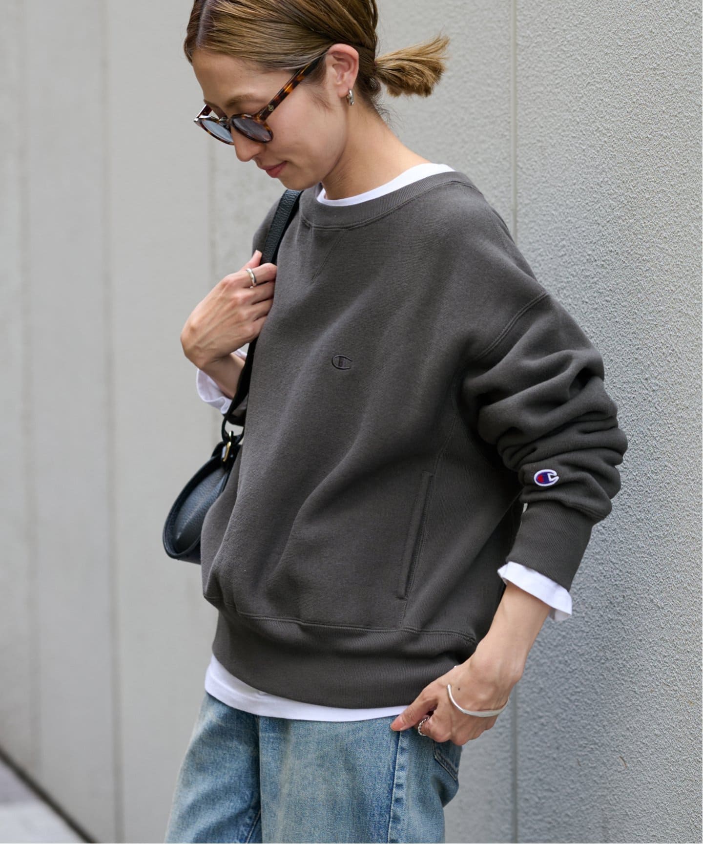 チャンピオン FRAMeWORK別注 リバースウィーブ スウェット