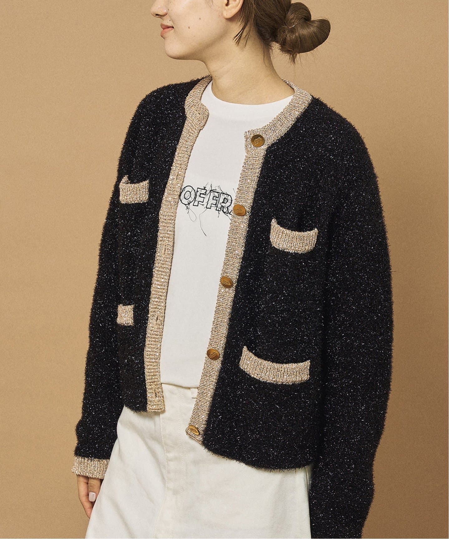 OUT OF FRAMe Sparkle ジャケット（カーディガン）｜FRAMeWORK