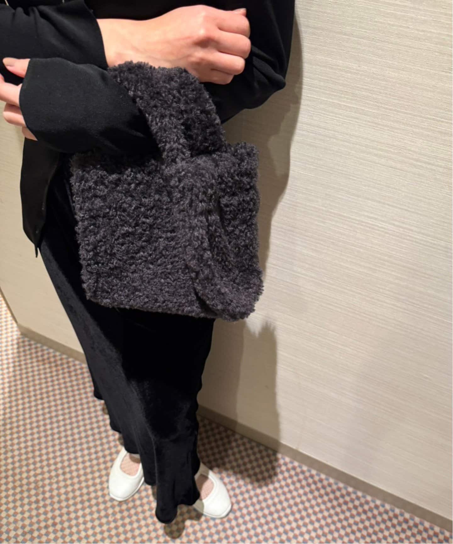 フェイクファーミニハンドルバッグ（その他バッグ）｜EDIT.FOR LULU