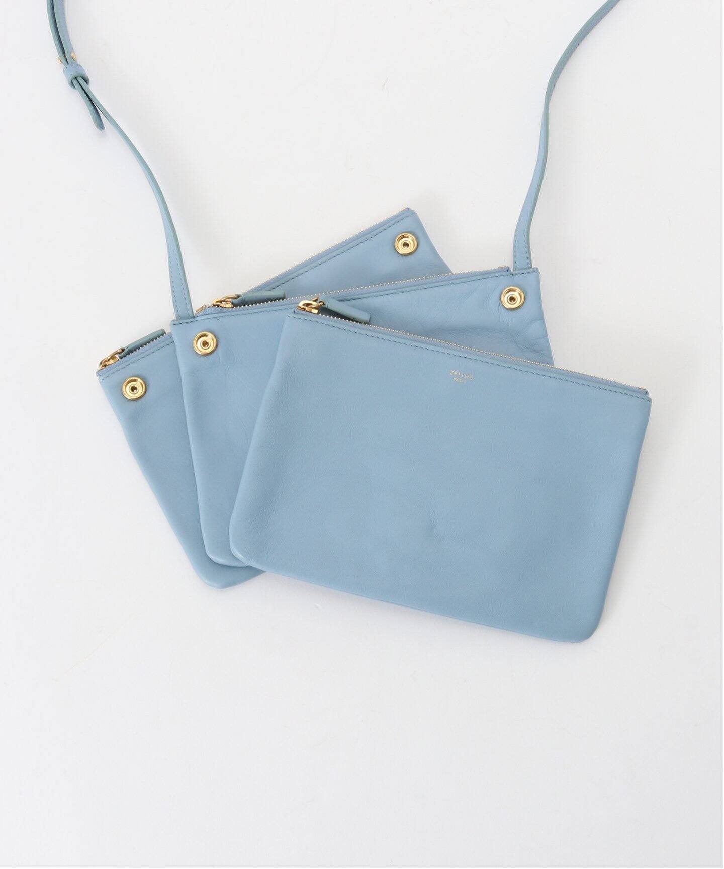 VINTAGE CELINE/セリーヌ】Trio small（ショルダーバッグ