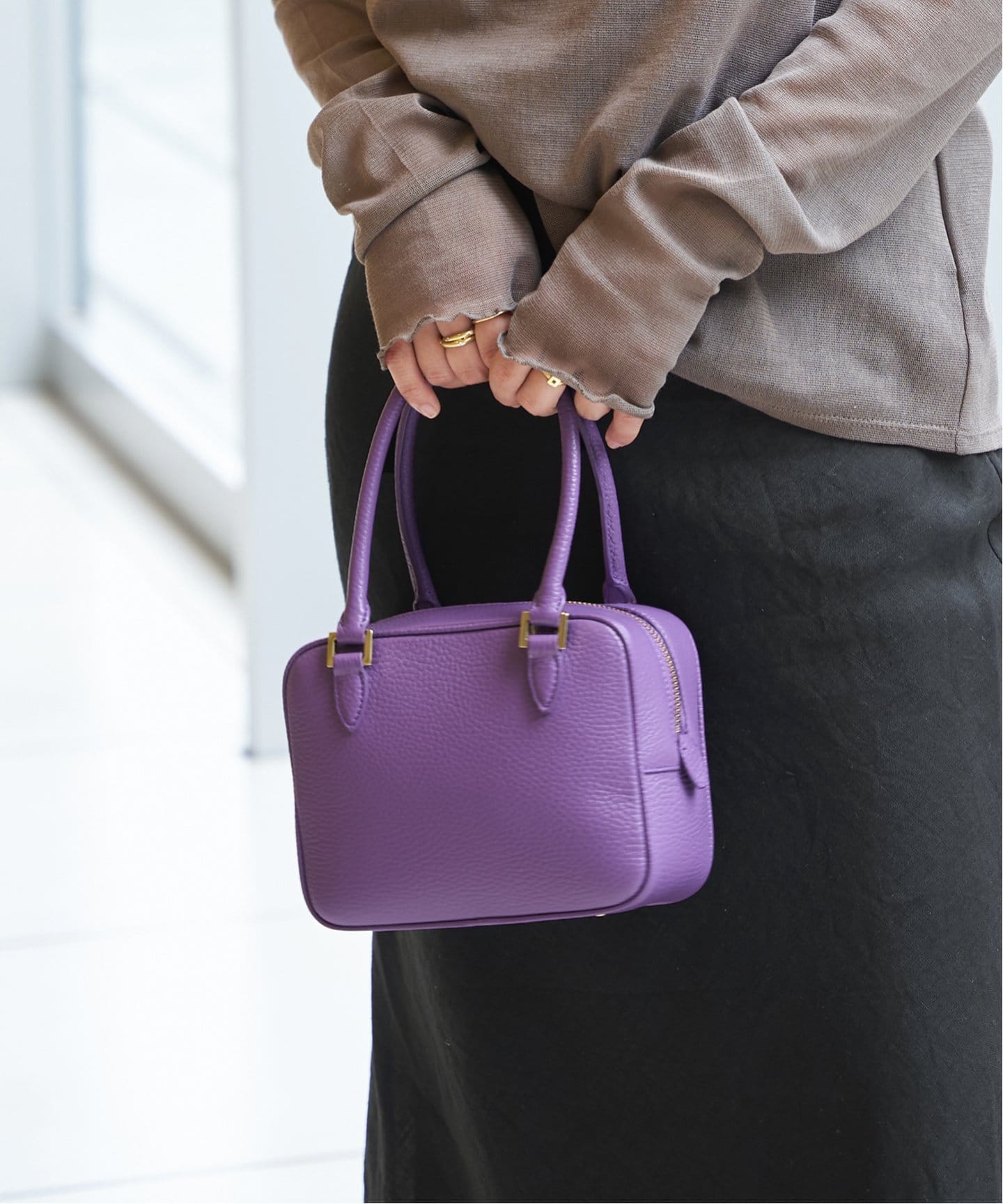 LAURA DI LUCA/ラウラディルカ 】別注ストラップ付きミニショルダー