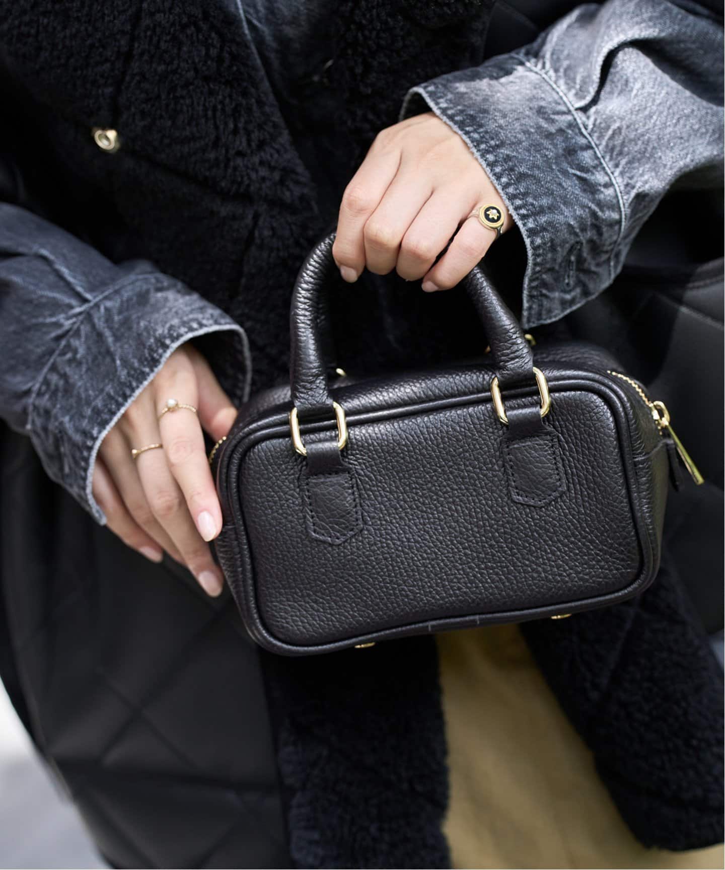 AULENTTI/オウレンティ 別注 ミニボストンバッグ（ボストンバッグ