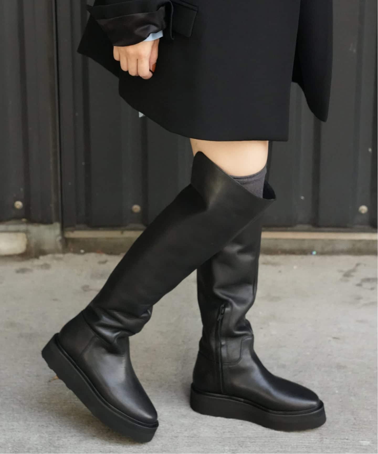CAMINANDO/カミナンド】KNEE HIGH BOOTS（ロングブーツ）｜Deuxieme