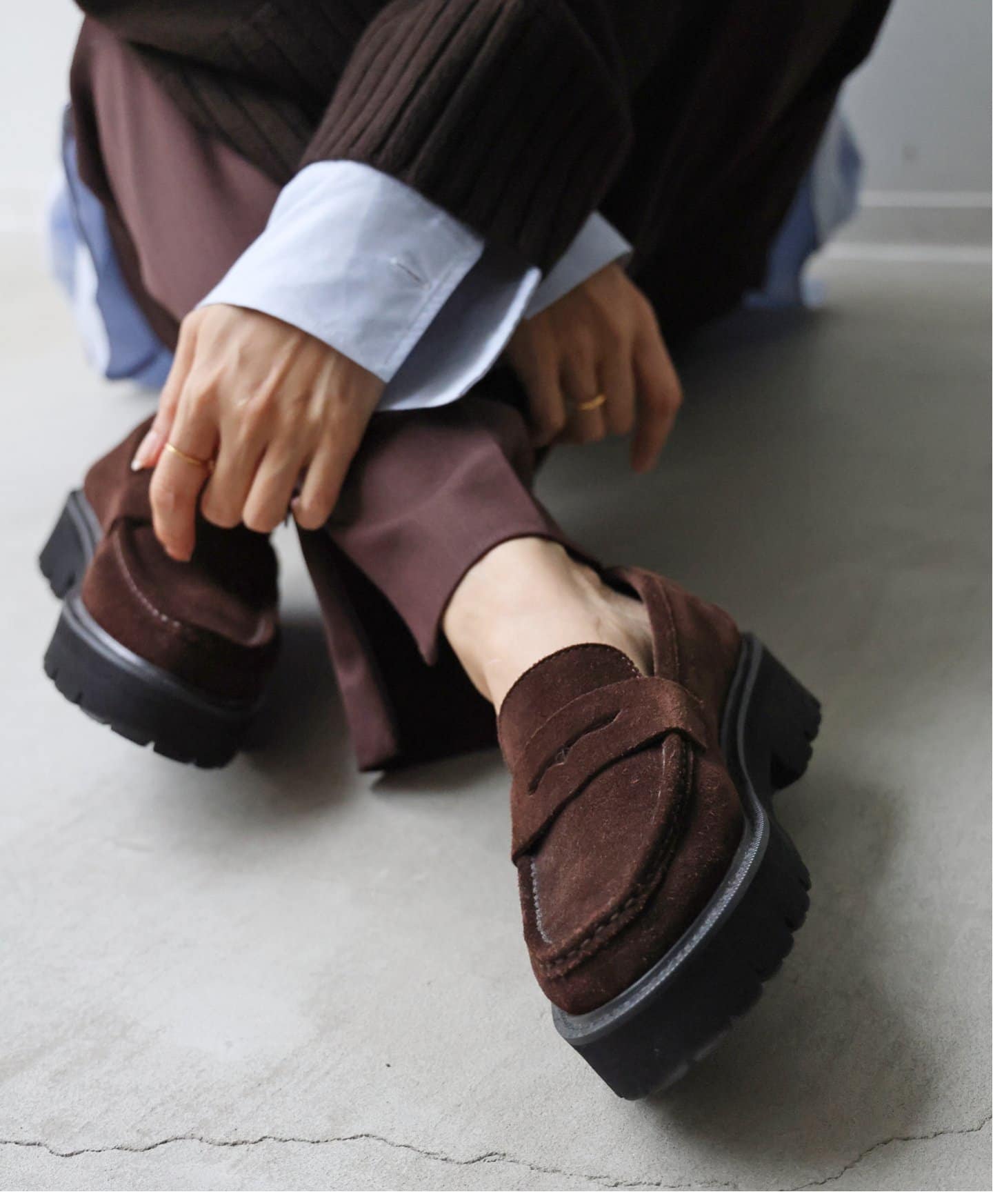 CAMINANDO/カミナンド】SUEDE LOAFER（ローファー）｜Deuxieme Classe