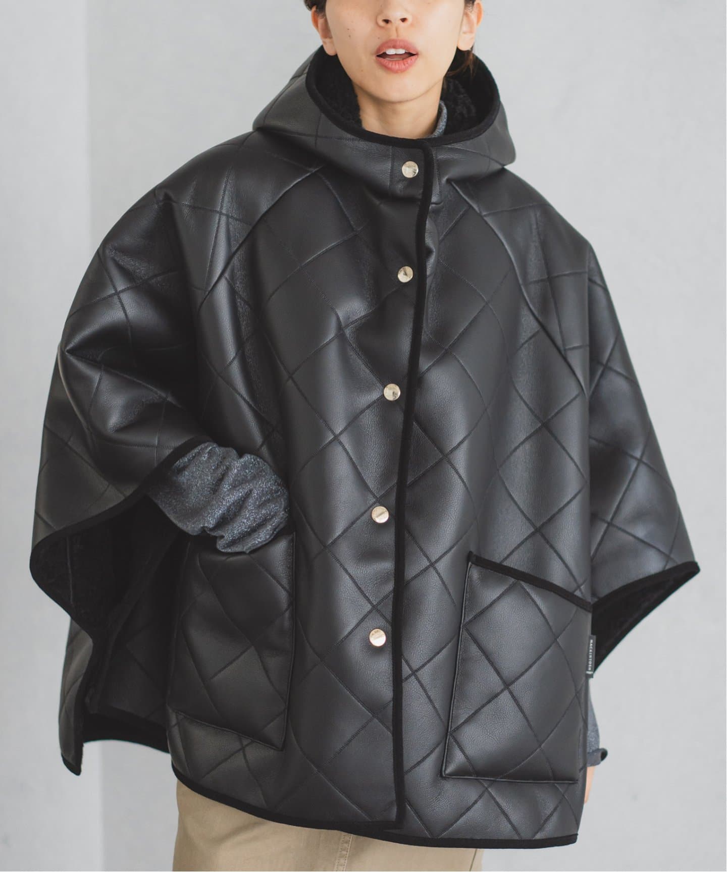 MACKINTOSH/マッキントッシュ 別注 LYNESS ポンチョボアコート