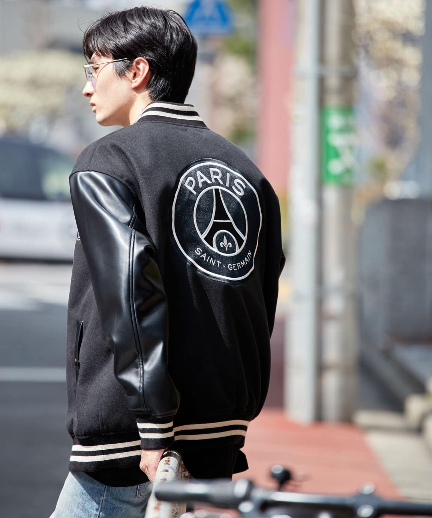 Paris Saint-Germain / パリ・サン＝ジェルマン】PSG VARSITY JACKET