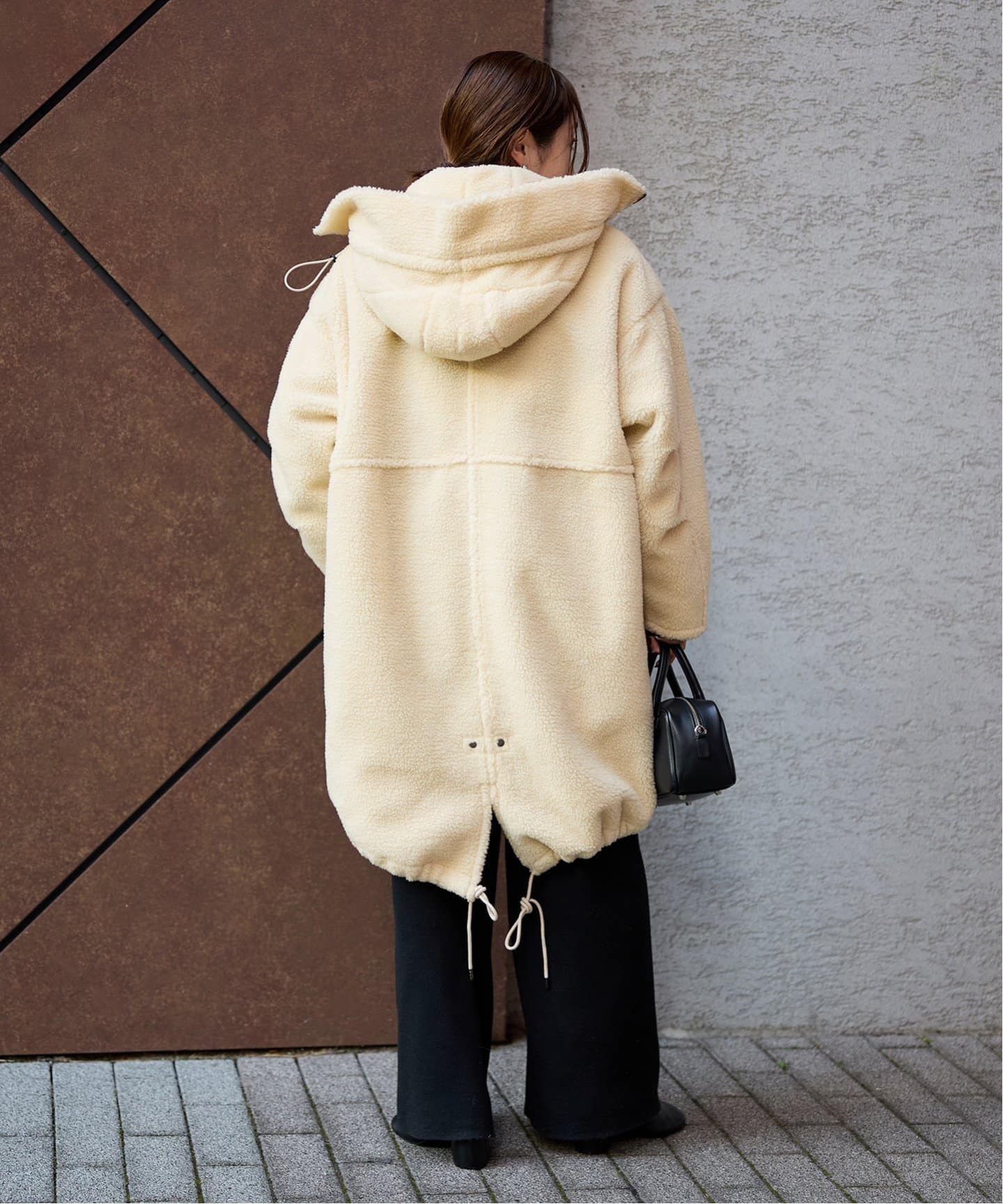 □《WEB限定追加》ボアフードコート（ボア・フリース）｜JOURNAL