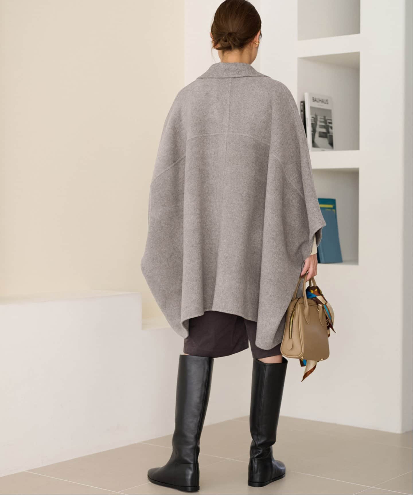 ピュアラムウールポンチョ（ポンチョ・マント）｜JOURNAL STANDARD
