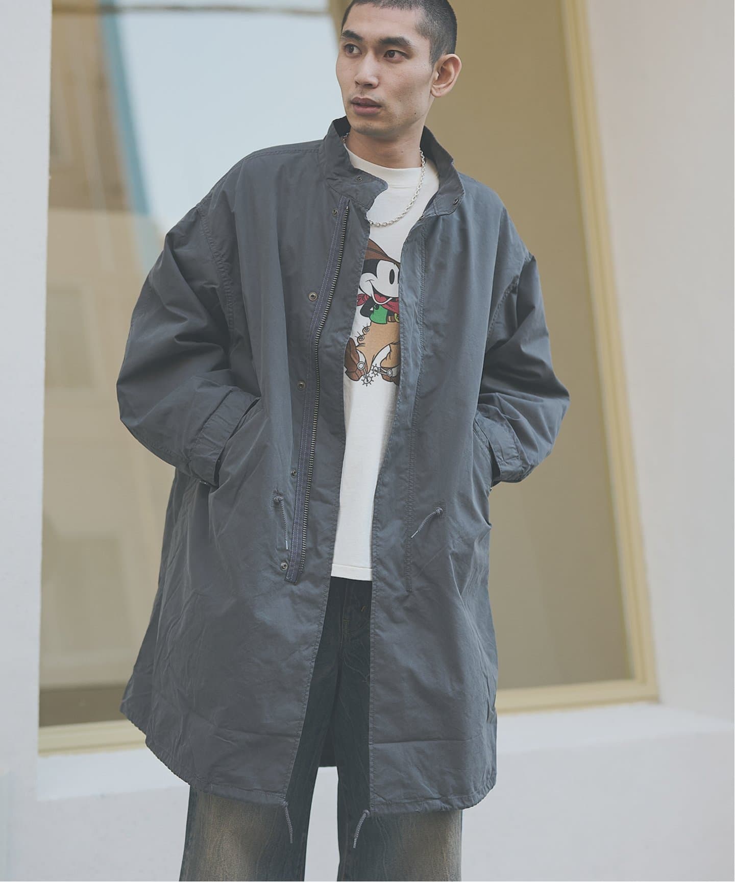 コート+ライナーの2点セット】65 フィッシュテール モッズコート