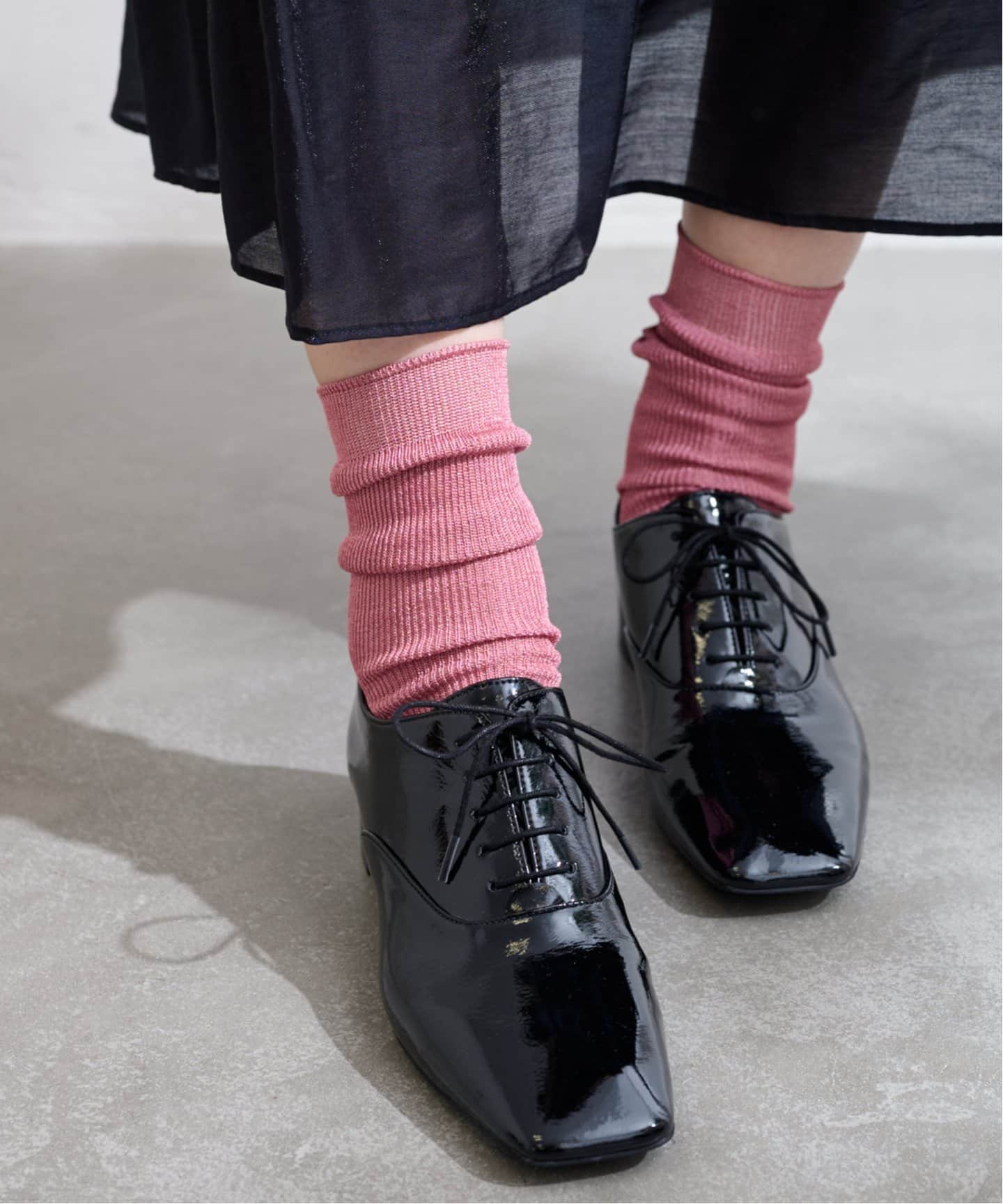 3cmスクエアレースアップ（パンプス）｜LE TALON（ル タロン）の通販