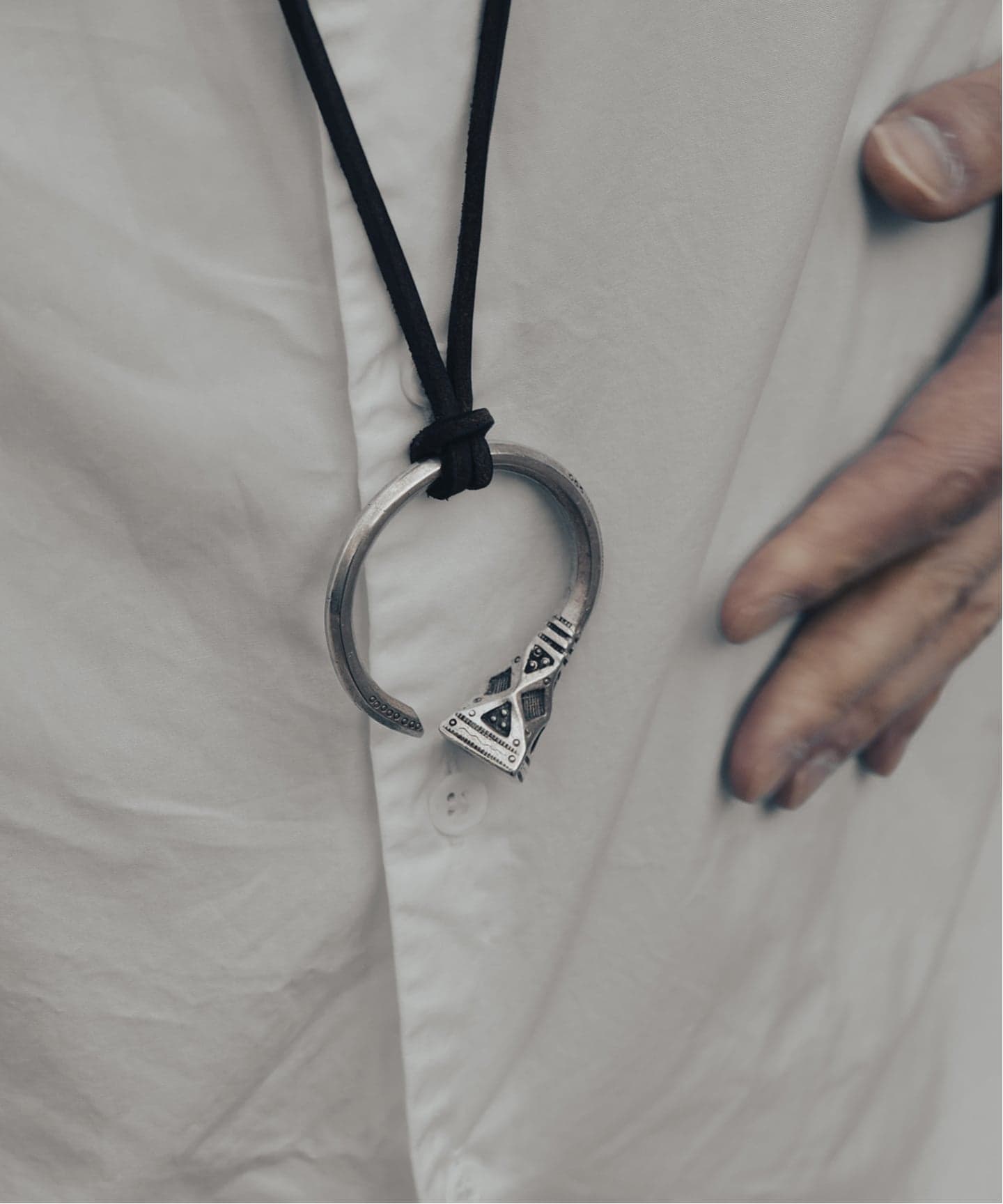 TOUAREG SILVER トゥアレグシルバー】1980`s Vintage Earring Necklace