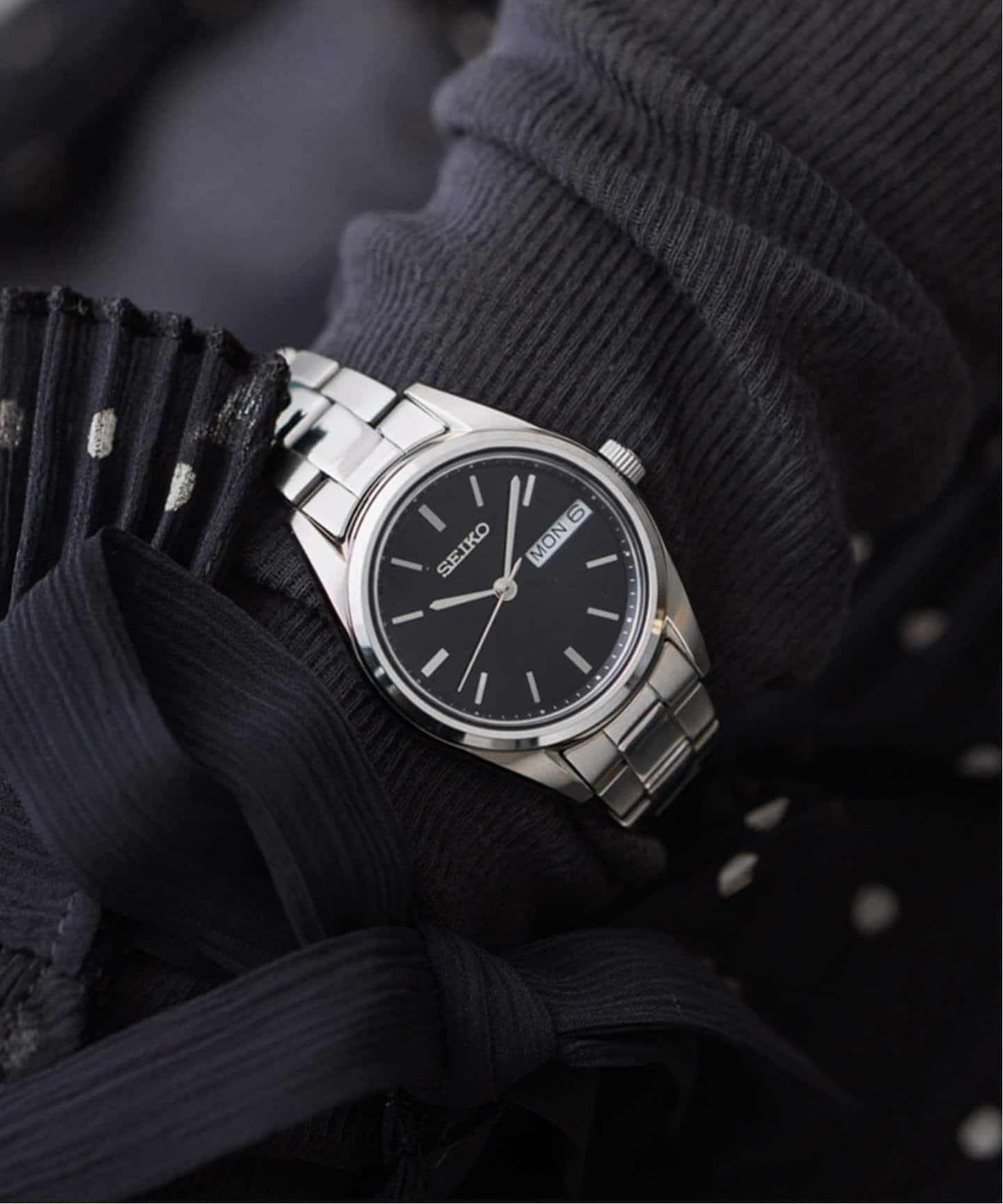 SEIKO / セイコー】Exclusive IENA x HIROB 30mm Black 別注（新品