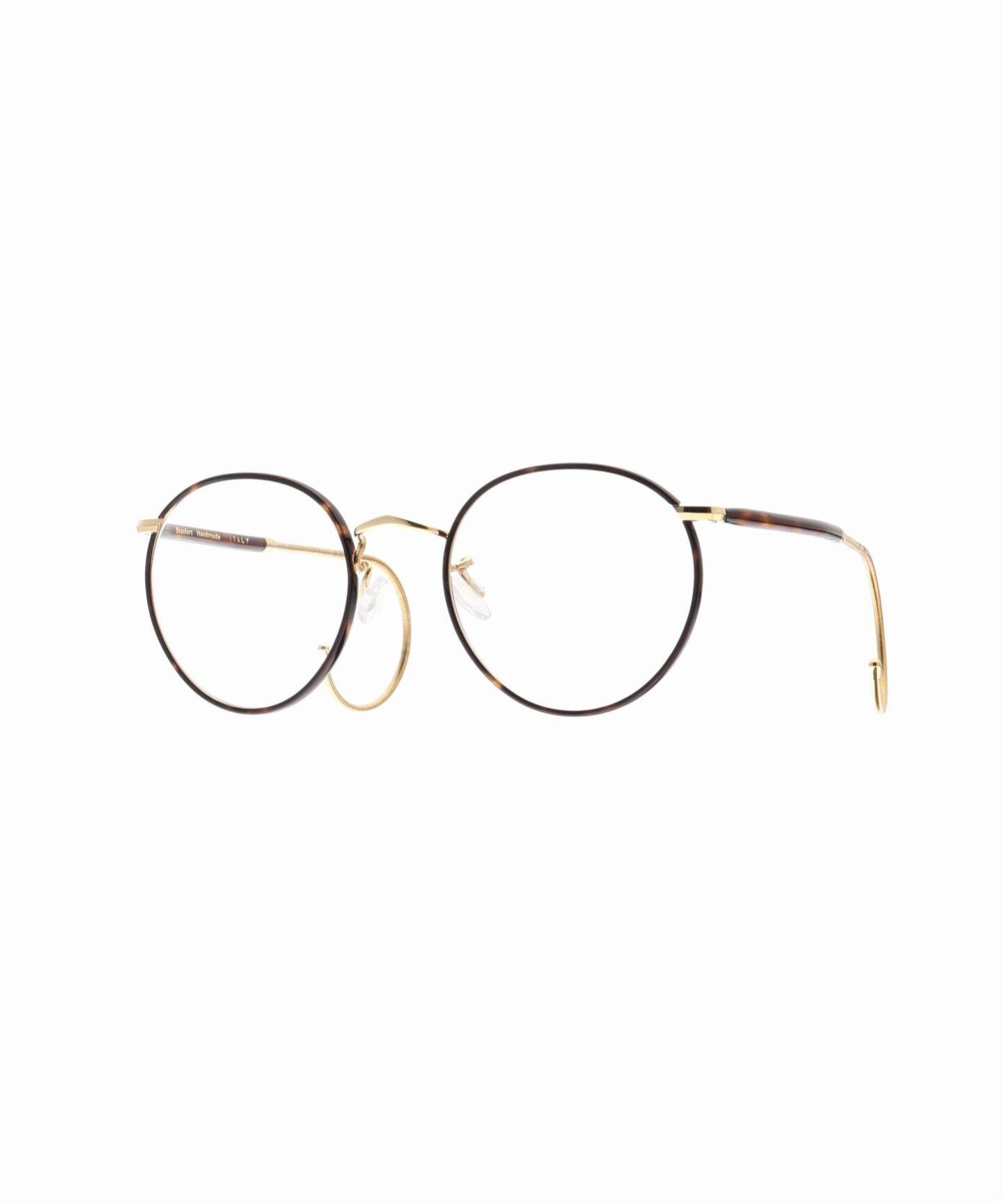SAVILE ROW / サヴィルロウ】BEAUFORT 49-20-165 GOLD Optical（メガネ