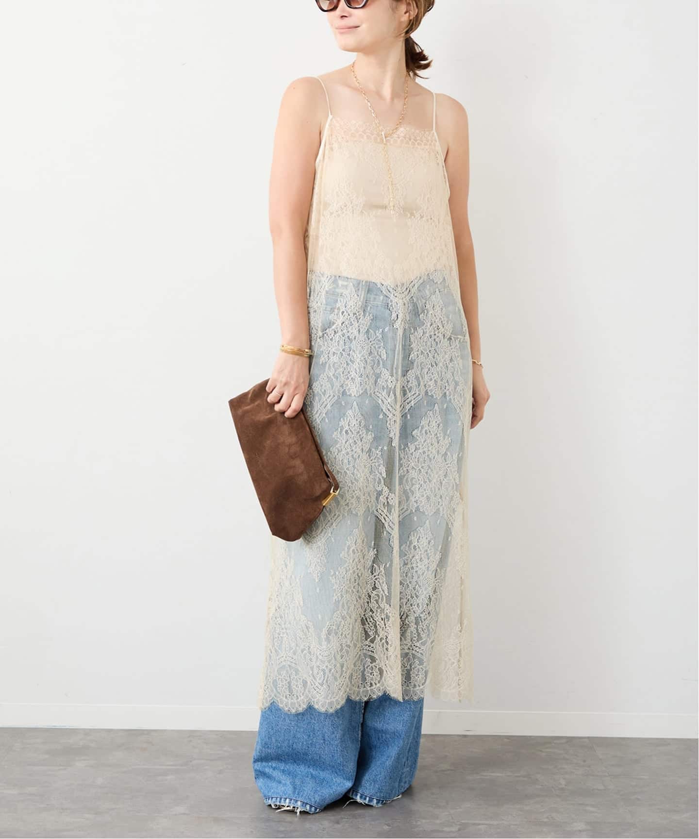 Lace Camisole ドレス（ワンピース）｜Deuxieme Classe
