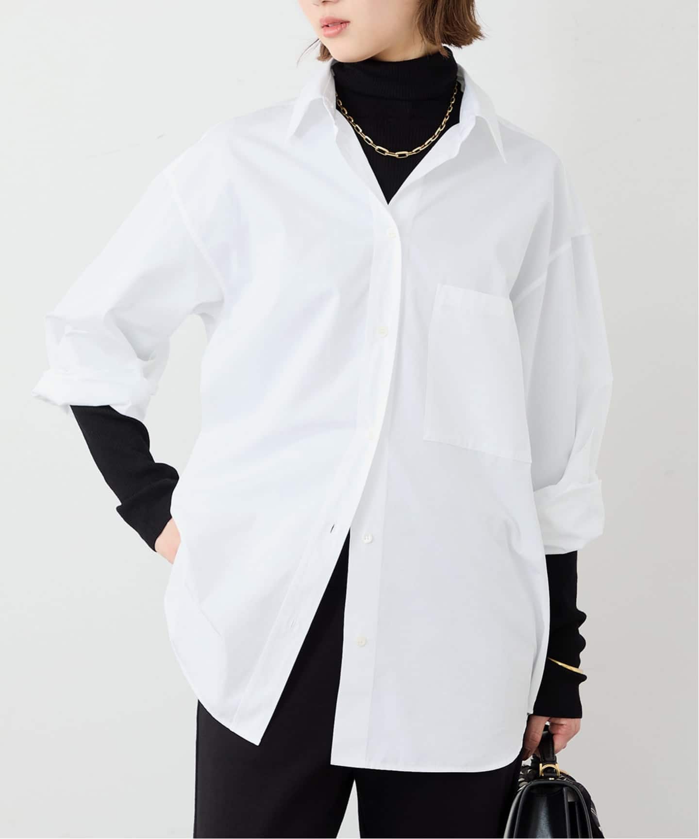 Effortless シャツ（シャツ／ブラウス）｜Deuxieme Classe