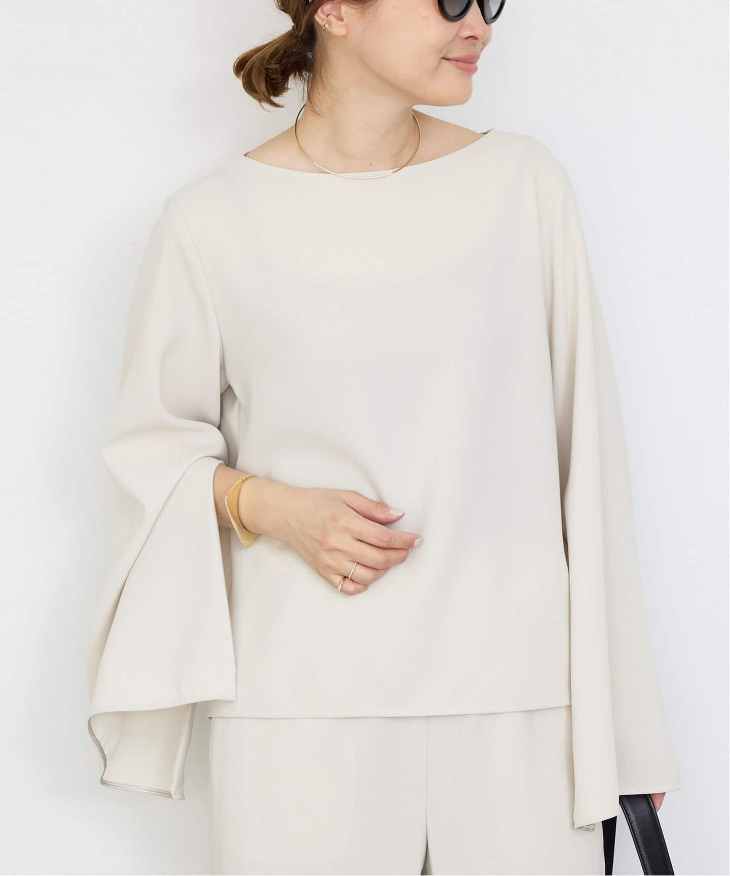 Sofia ジップスリーブ ブラウス（シャツ／ブラウス）｜Deuxieme Classe