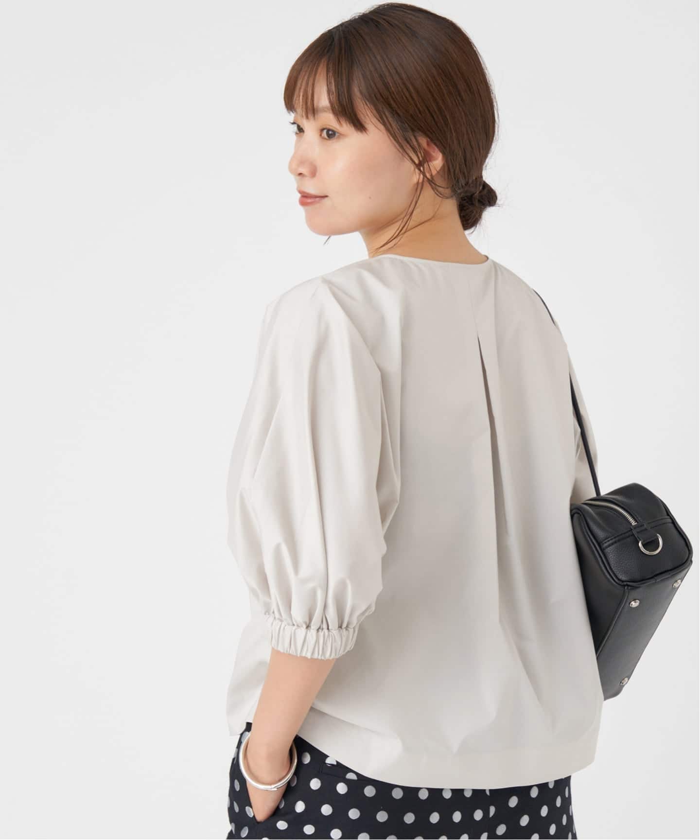 タフタギャザードルマンブラウス（シャツ／ブラウス）｜IENA（イエナ