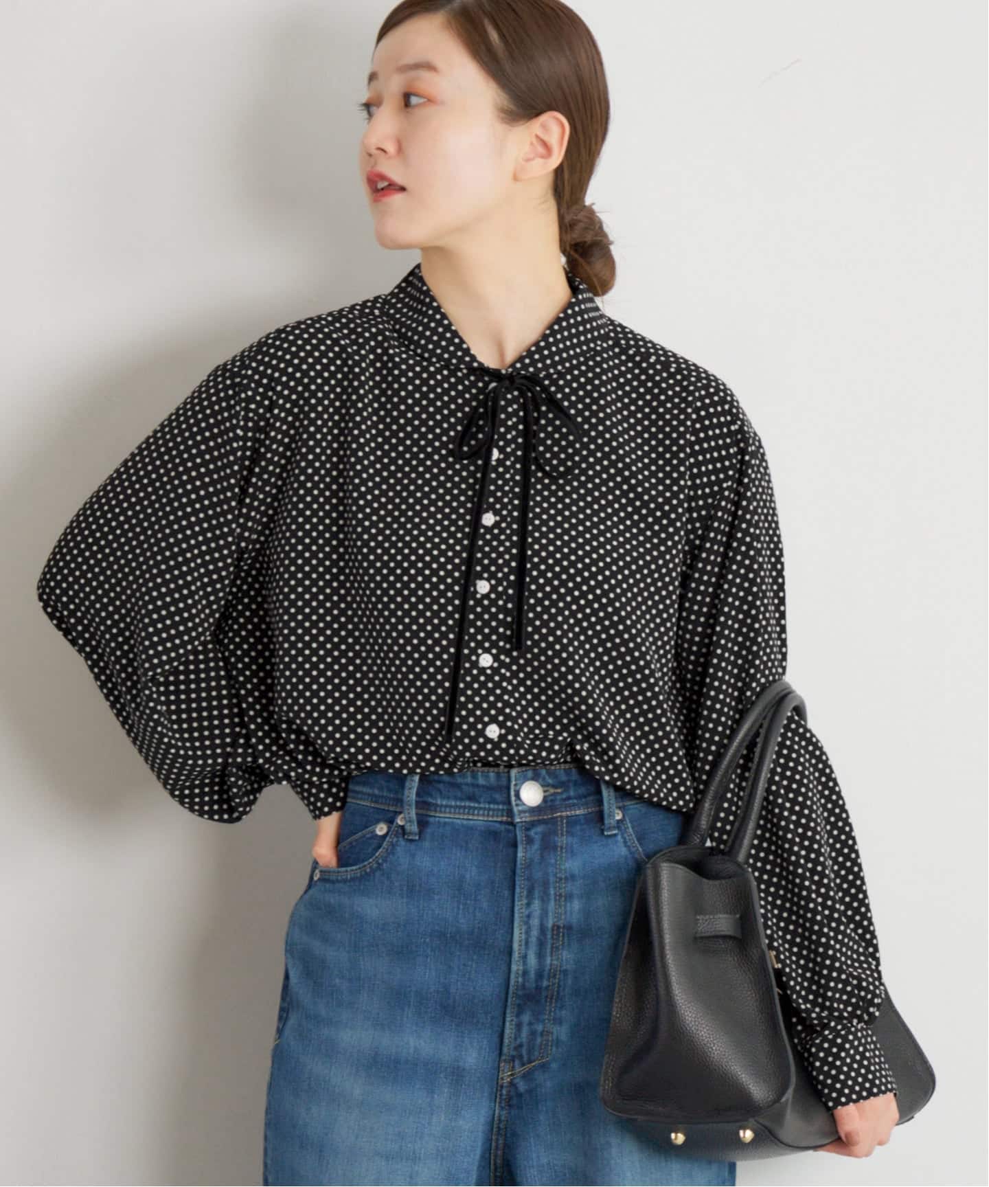 ミニラウンドカラーブラウス（シャツ／ブラウス）｜IENA（イエナ）の