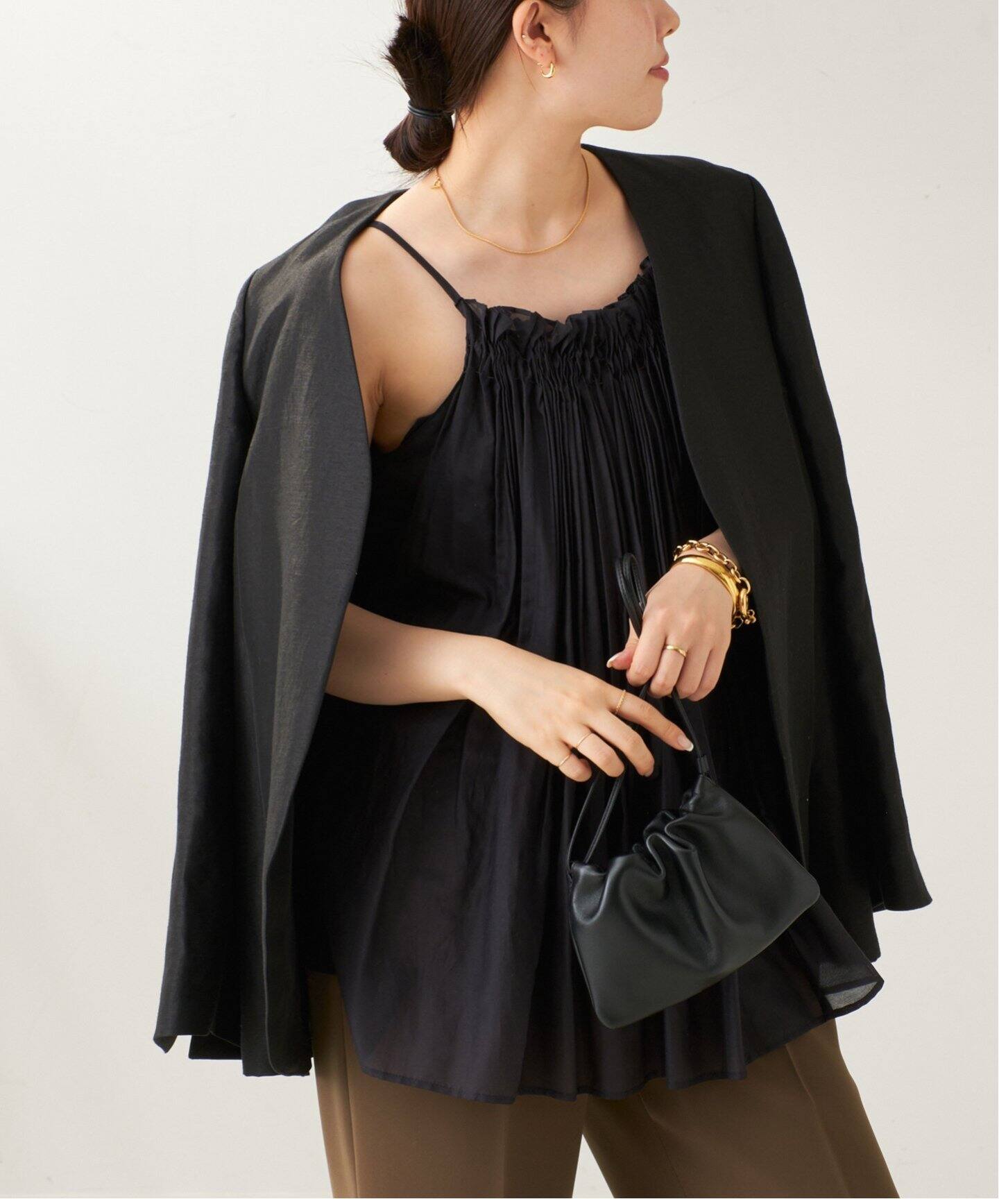 GATHERED DESIGN キャミ（キャミソール）｜Plage（プラージュ）の通販