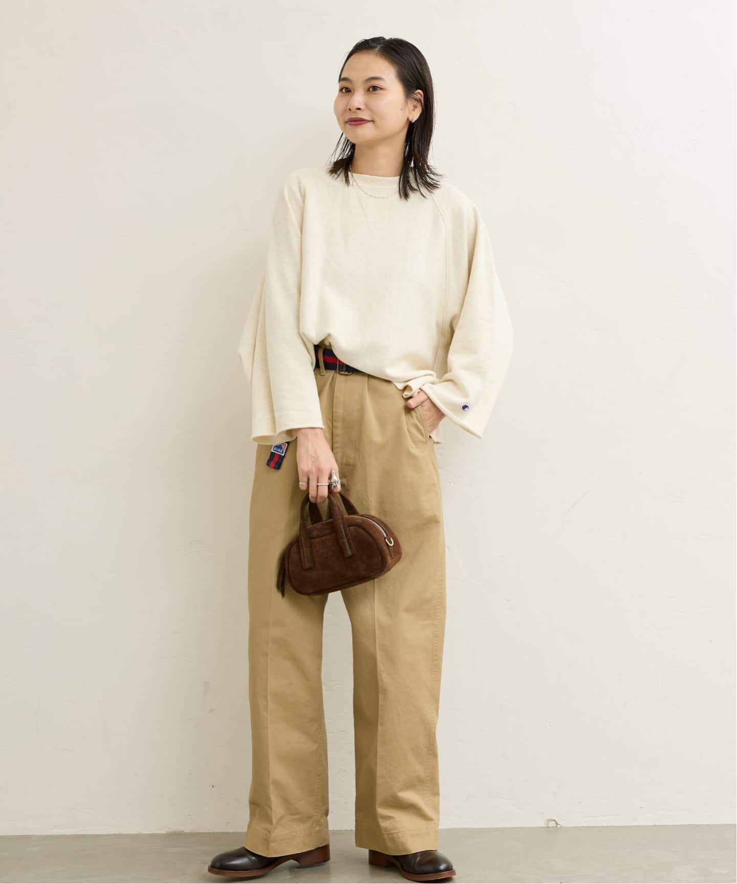 別注【CHAMPION/チャンピオン】カットオフ バックロゴスウェット