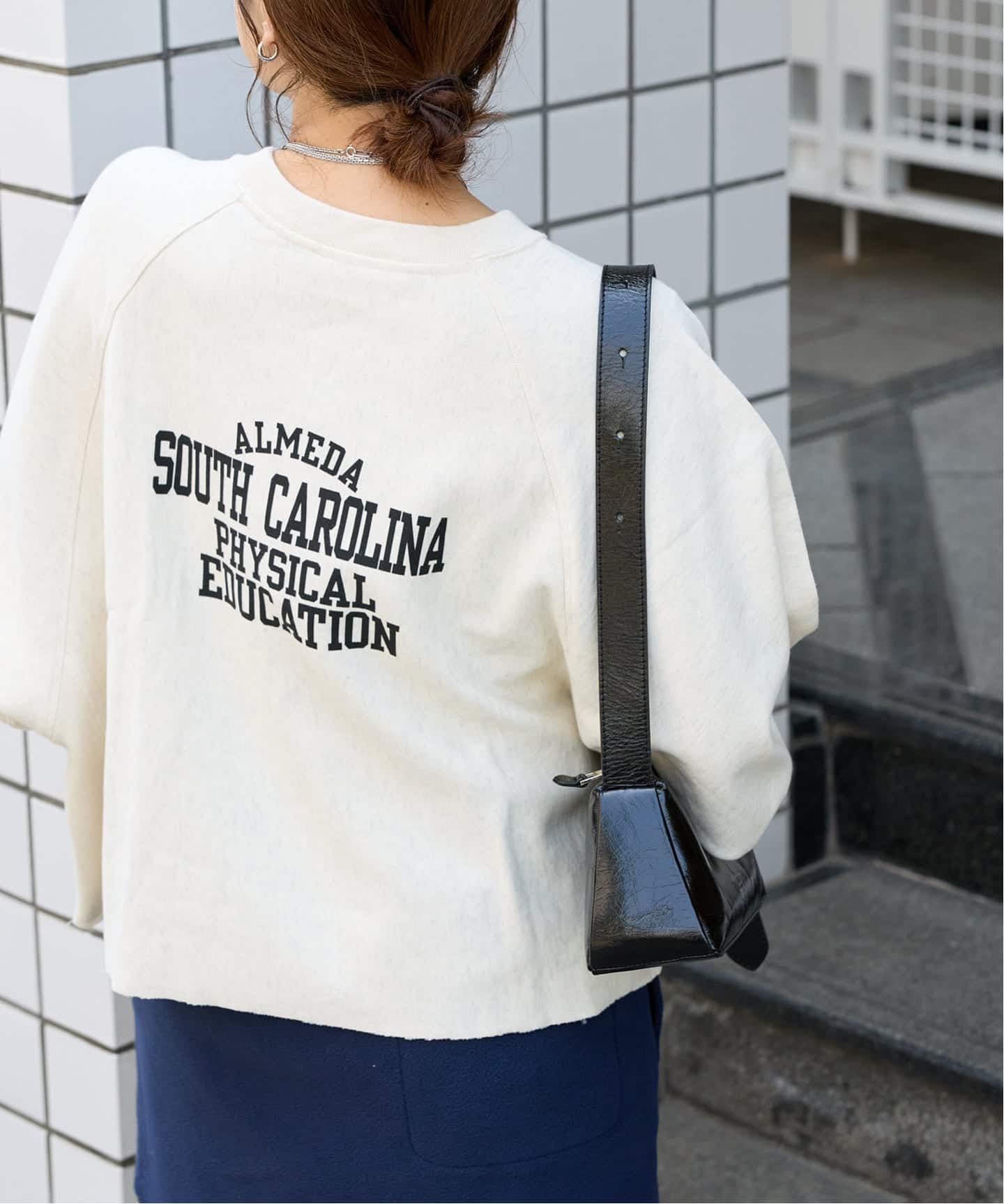 別注【CHAMPION/チャンピオン】カットオフ バックロゴスウェット