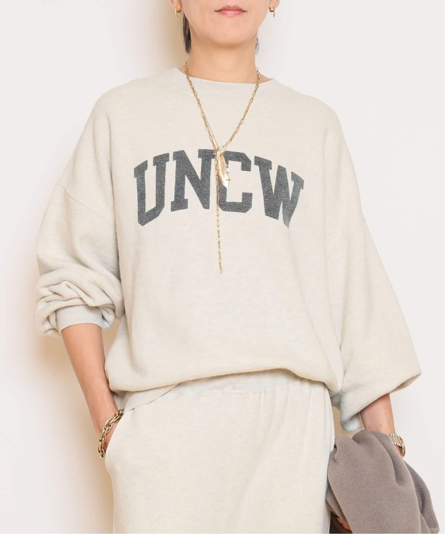 REMI RELIEF/レミレリーフ】UNCW クルーネック スウェット（スウェット
