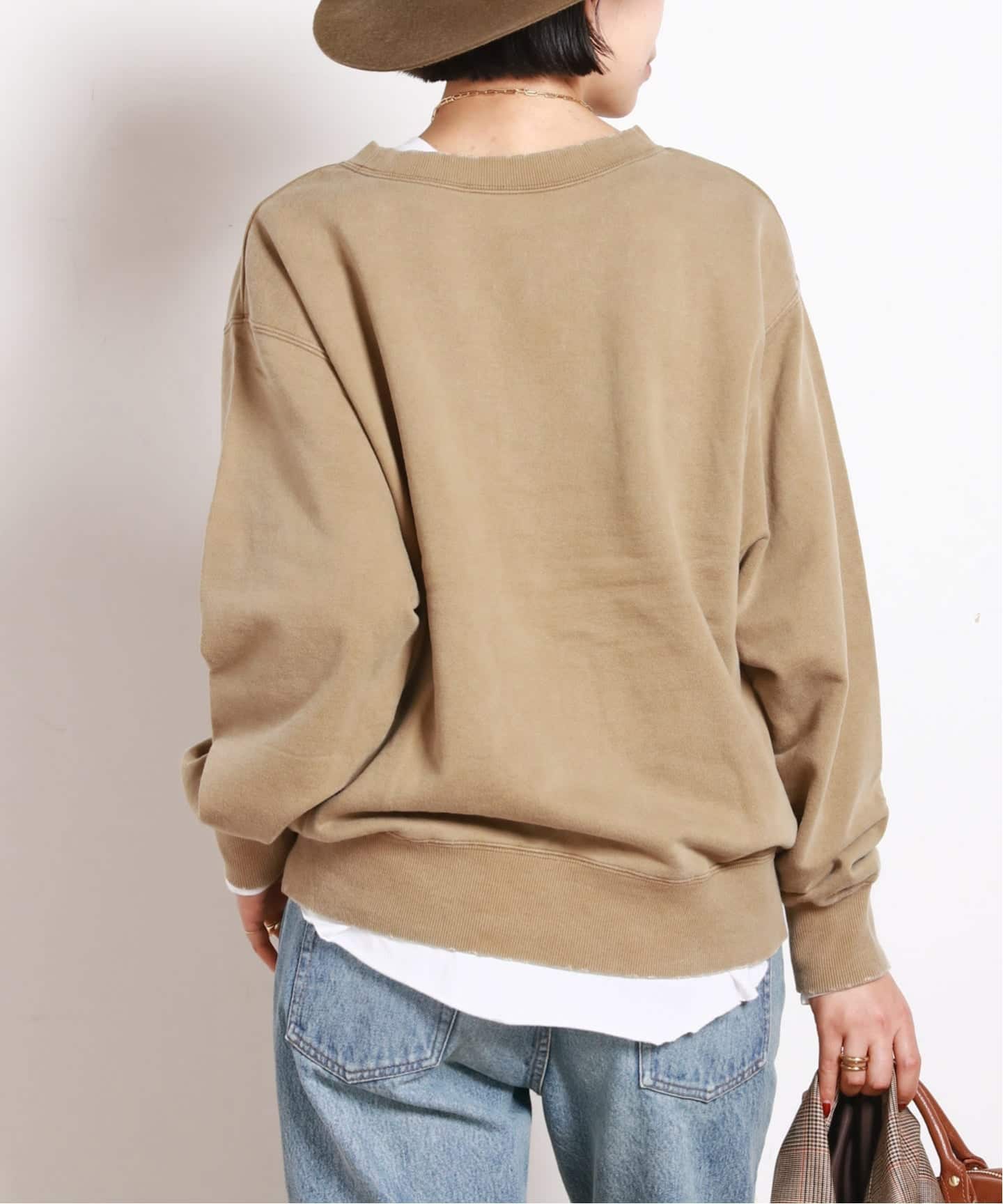 athletic wear MASON】別注カレッジスウェット（Tシャツ／カットソー