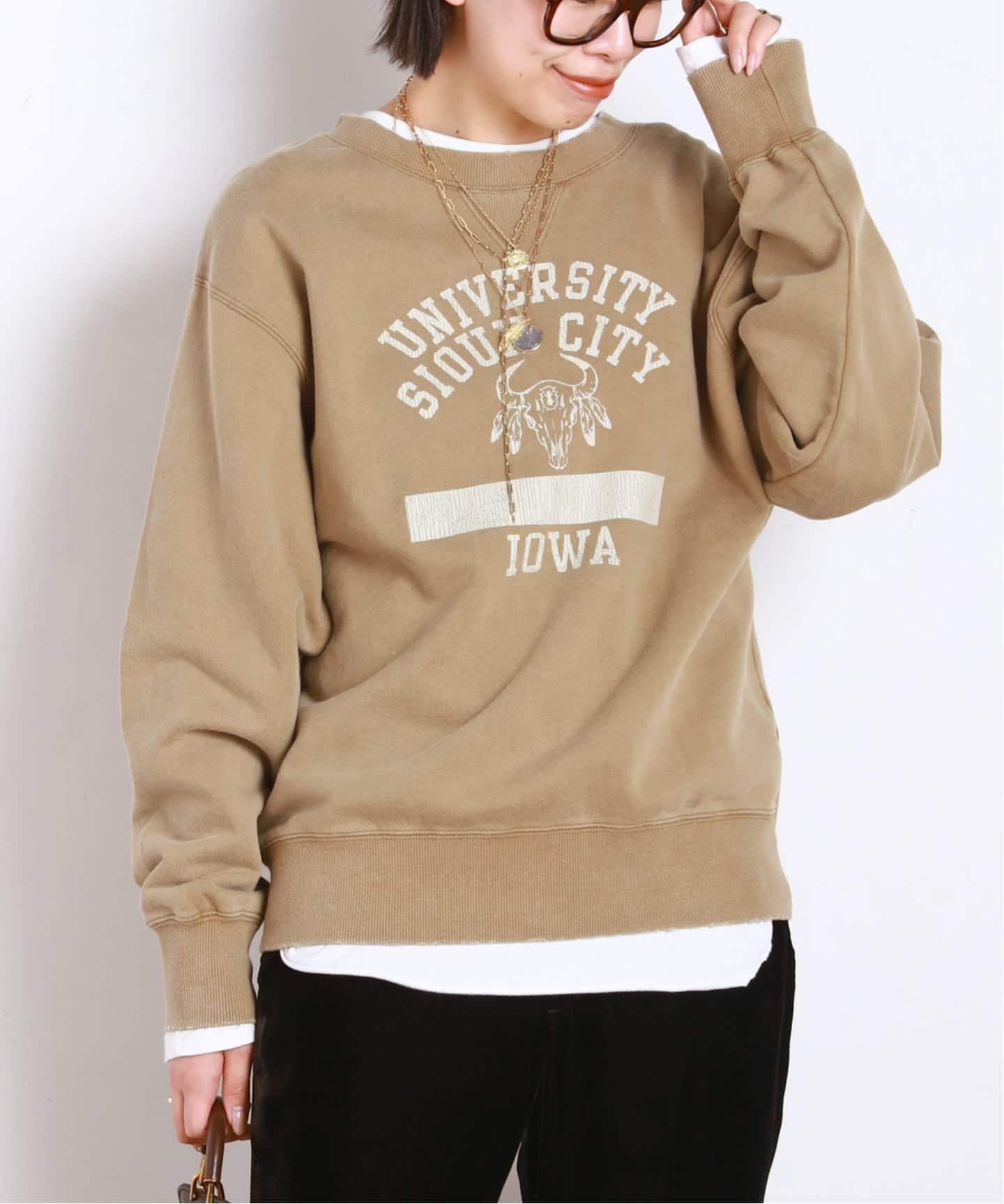 athletic wear MASON】別注college sweat（Tシャツ／カットソー）｜AP