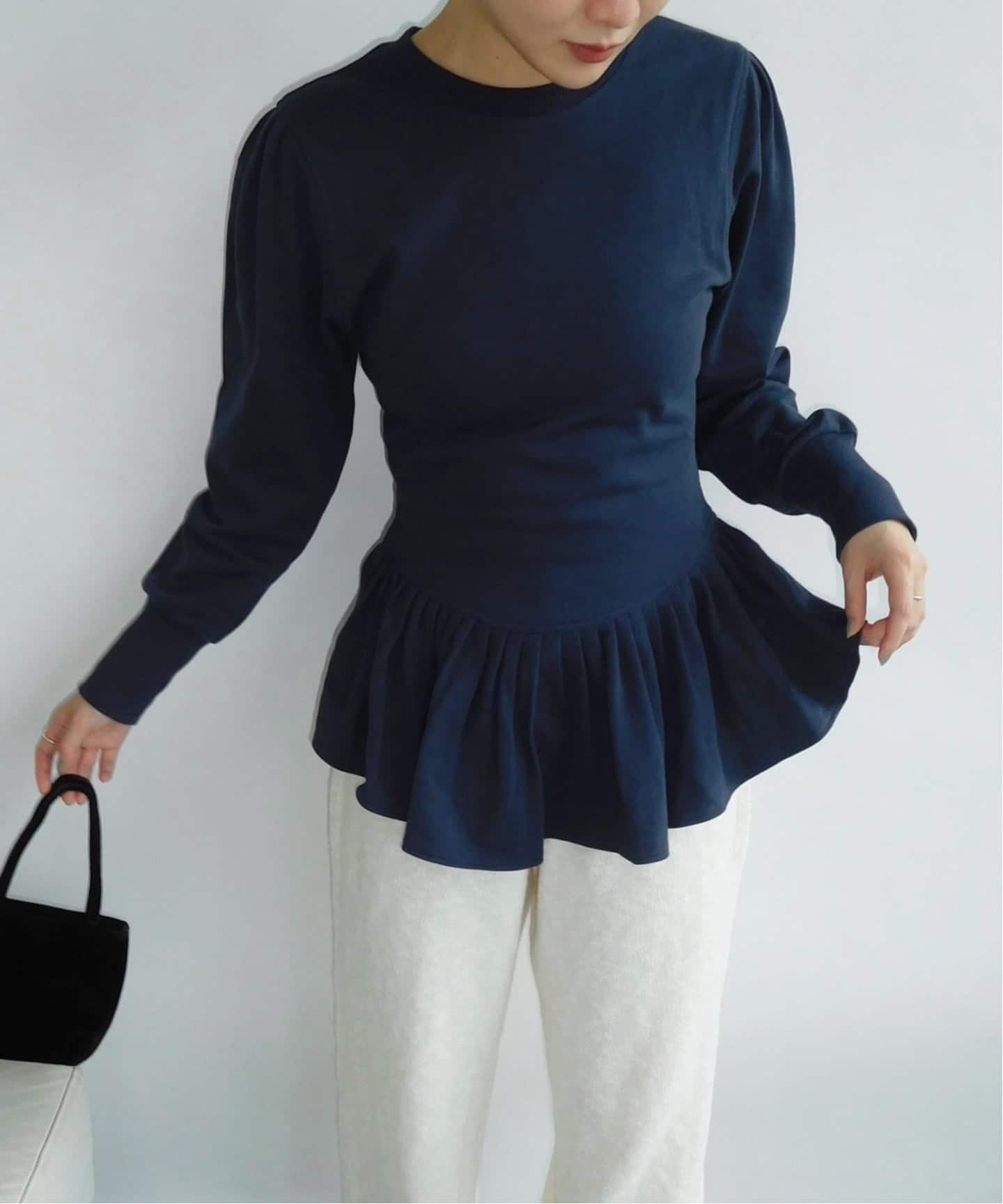 angielala LULU ペプラムスウェット（Tシャツ／カットソー）｜EDIT.FOR