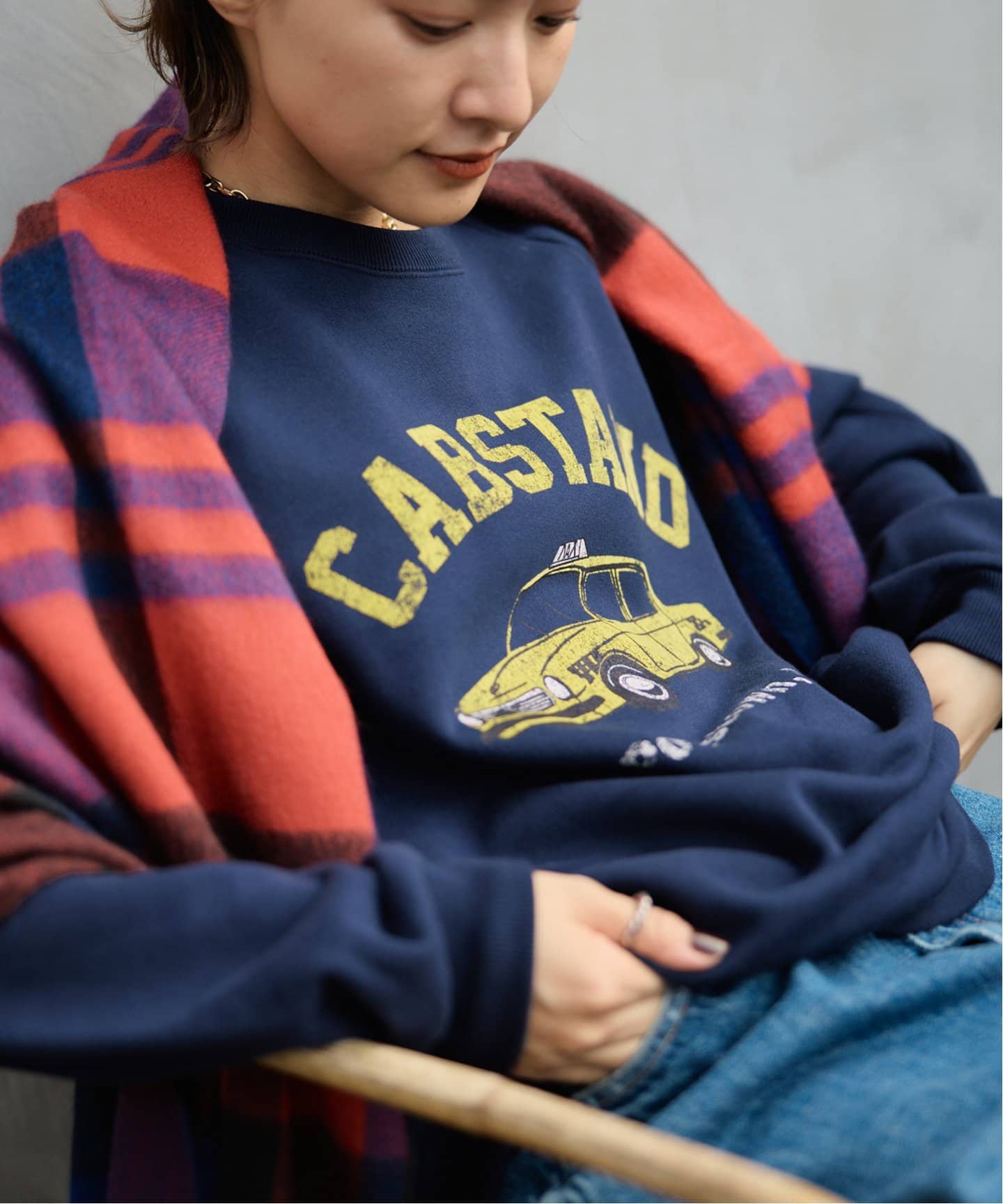 WEB限定 / 追加》【RIKA ABE × Spick & Span】フロッキープリント