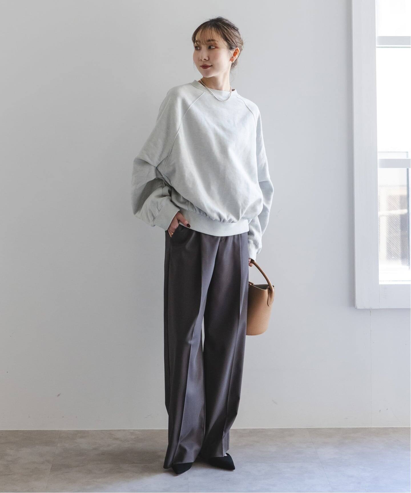 追加》COG THE BIGSMOKE/コグザビッグスモーク LEILA WIDE CUFF SWEAT