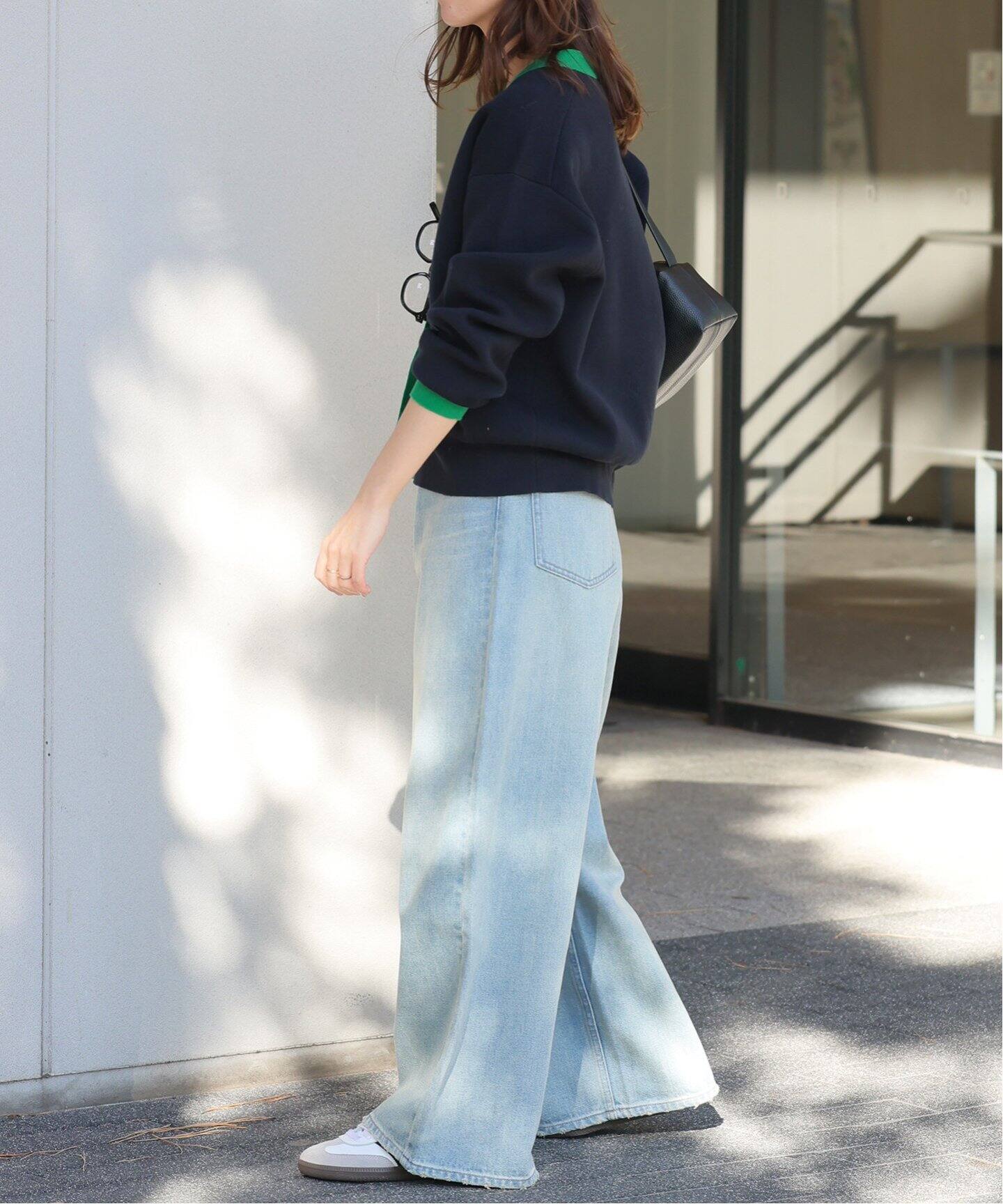 ダブルニットコントラストカーディガン（カーディガン）｜JOURNAL