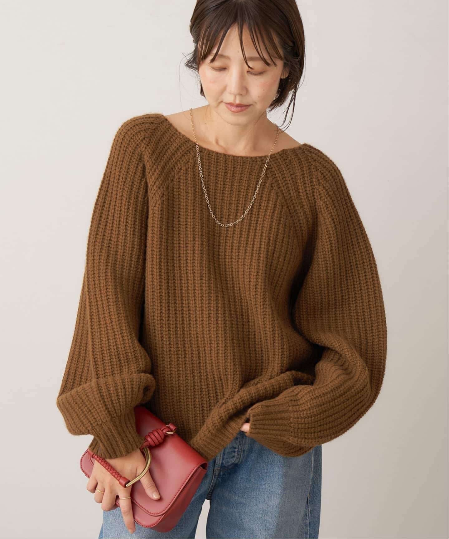 yak mix loose ニット（ニット／セーター）｜Plage（プラージュ）の