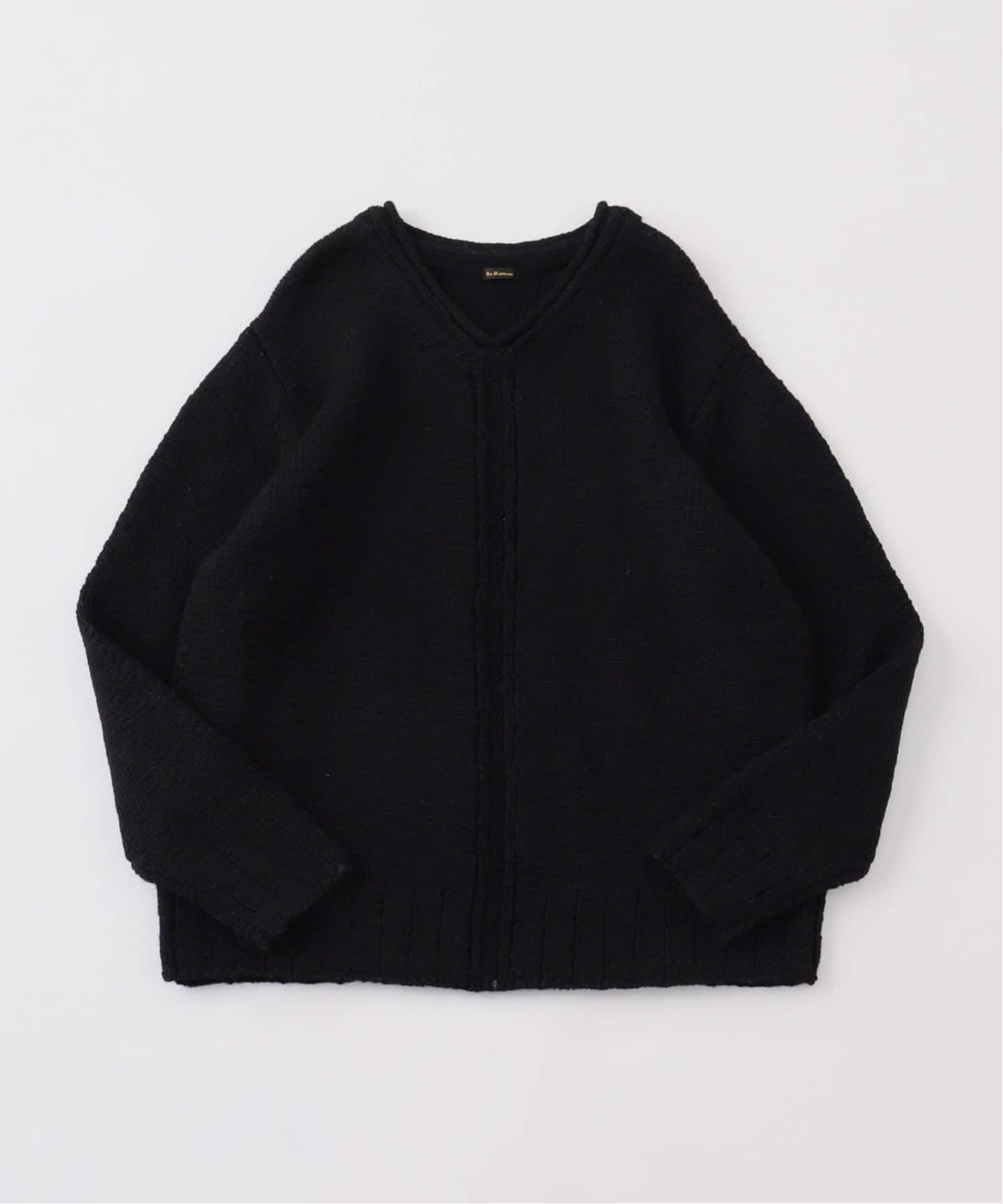 ETS.MATERIAUX(マテリオ) スラブ Vニット（ニット／セーター