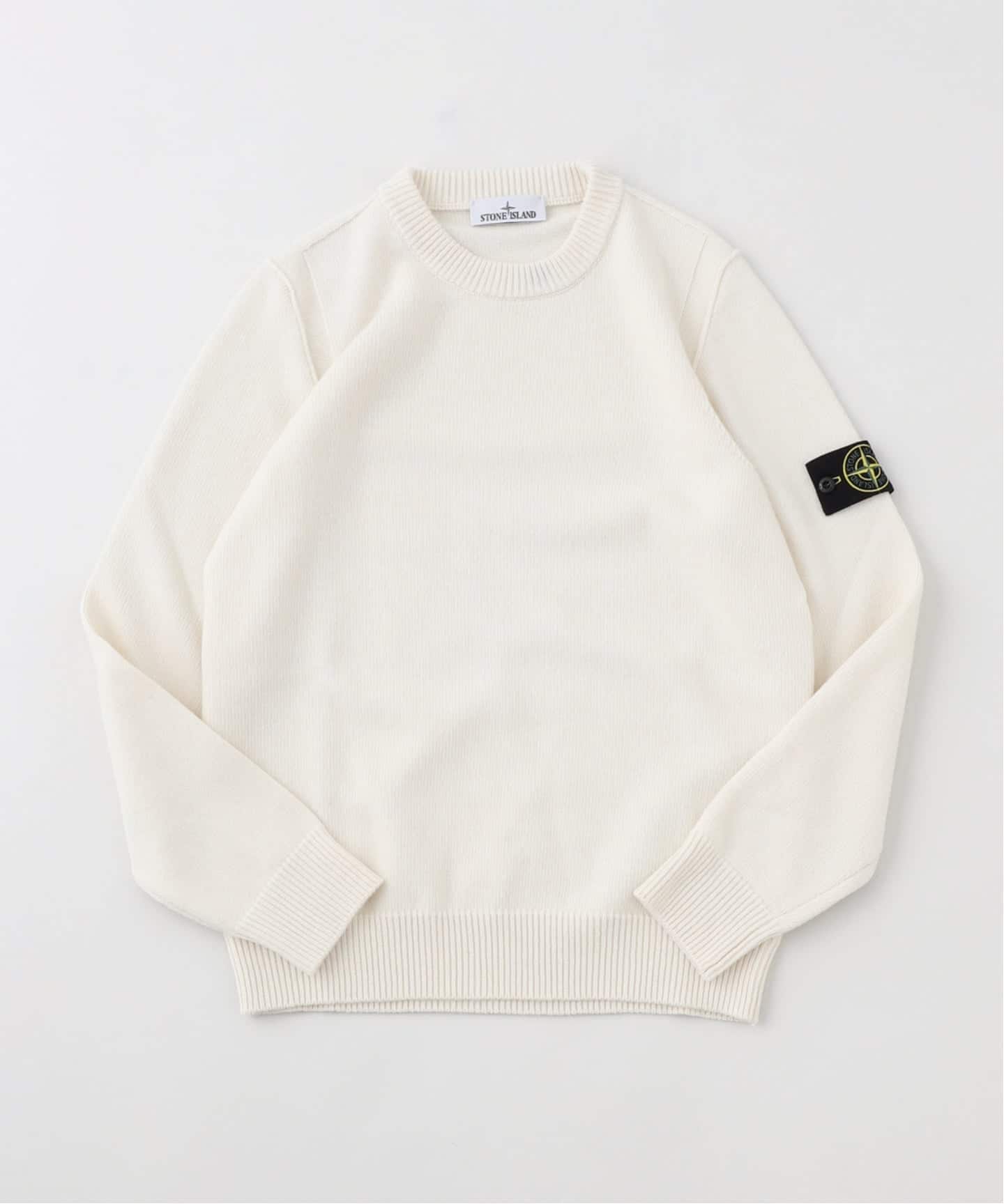 STONE ISLAND / ストーンアイランド LAMBS WOOL 7G CREWNECK KNIT