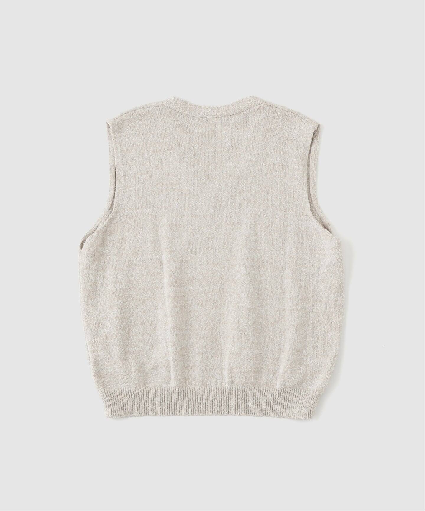 MAISON MARGIELA(メゾン マルジェラ) LIGHT BOUCLE KNIT VEST（ベスト