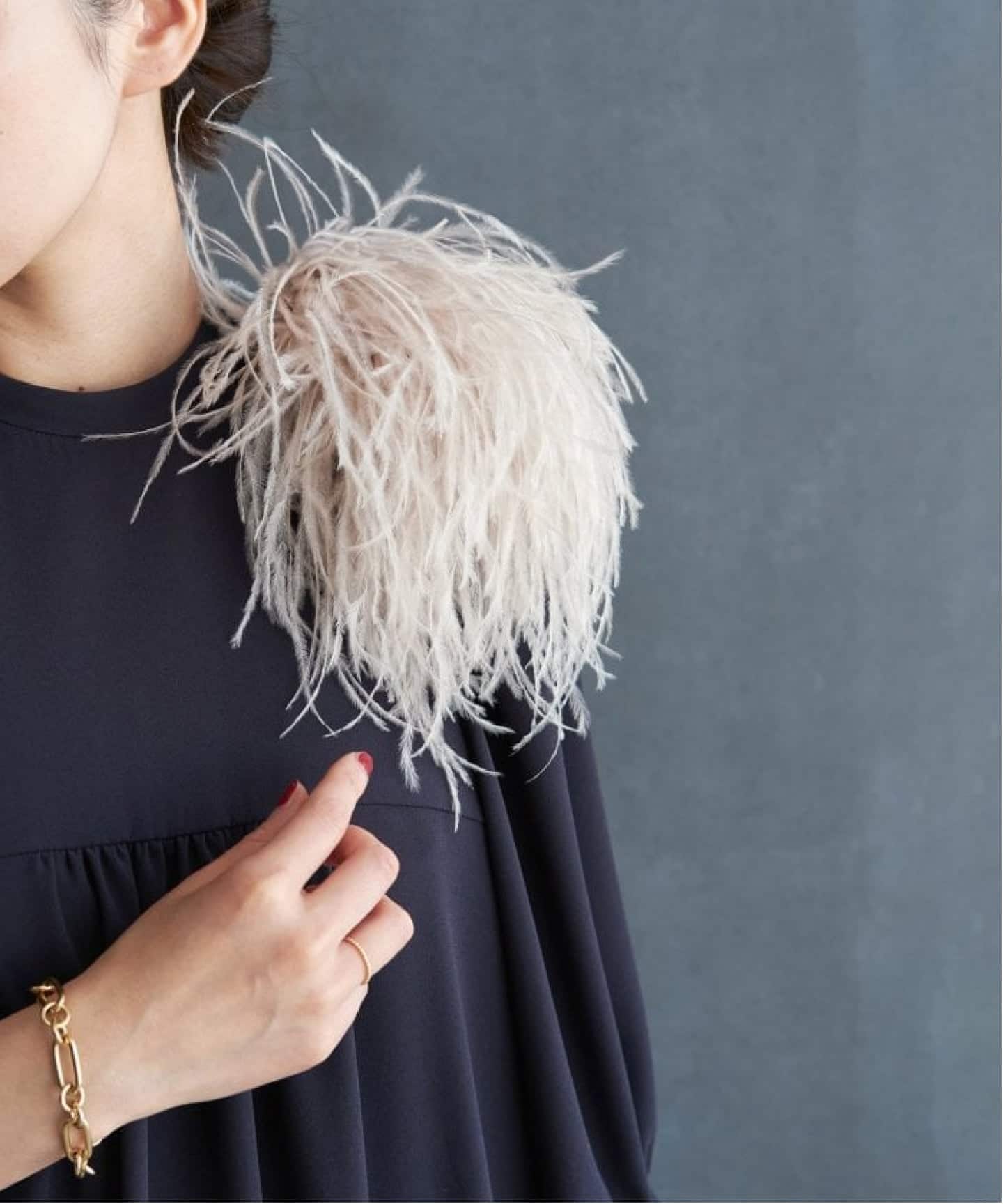 オーストリッチコサージュ（コサージュ）｜VERMEIL par iena