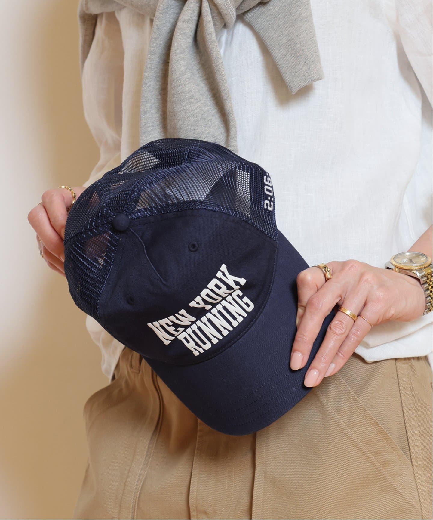 POLO RALPH LAUREN/ポロ ラルフ ローレン】NY RUN CLUB キャップ