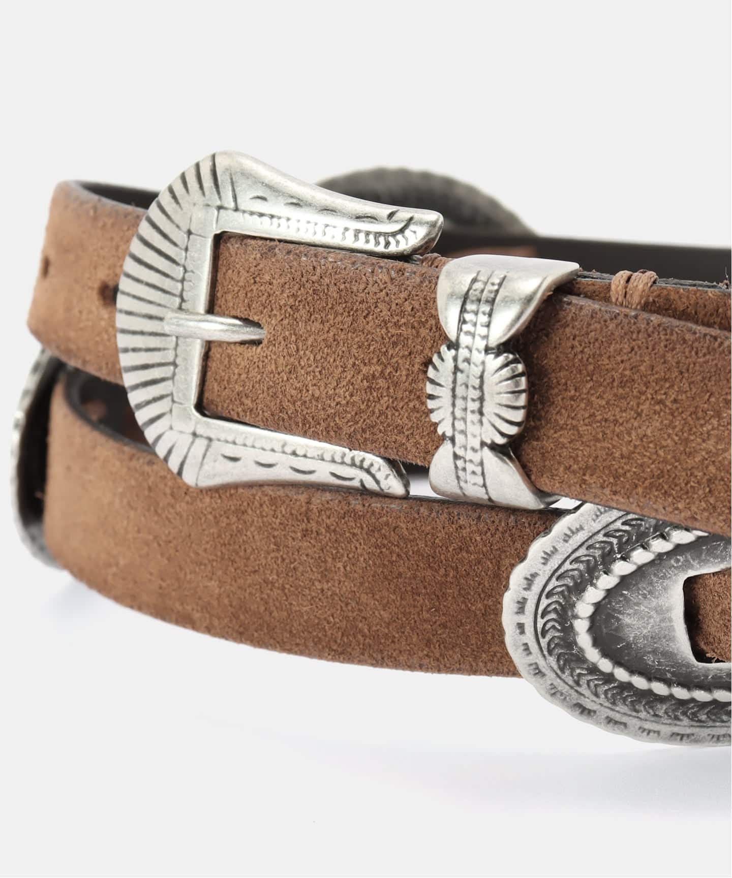 PUNTOVITA/プントヴィータ】CONCHO ベルト（SUEDE）（ベルト）｜MUSE