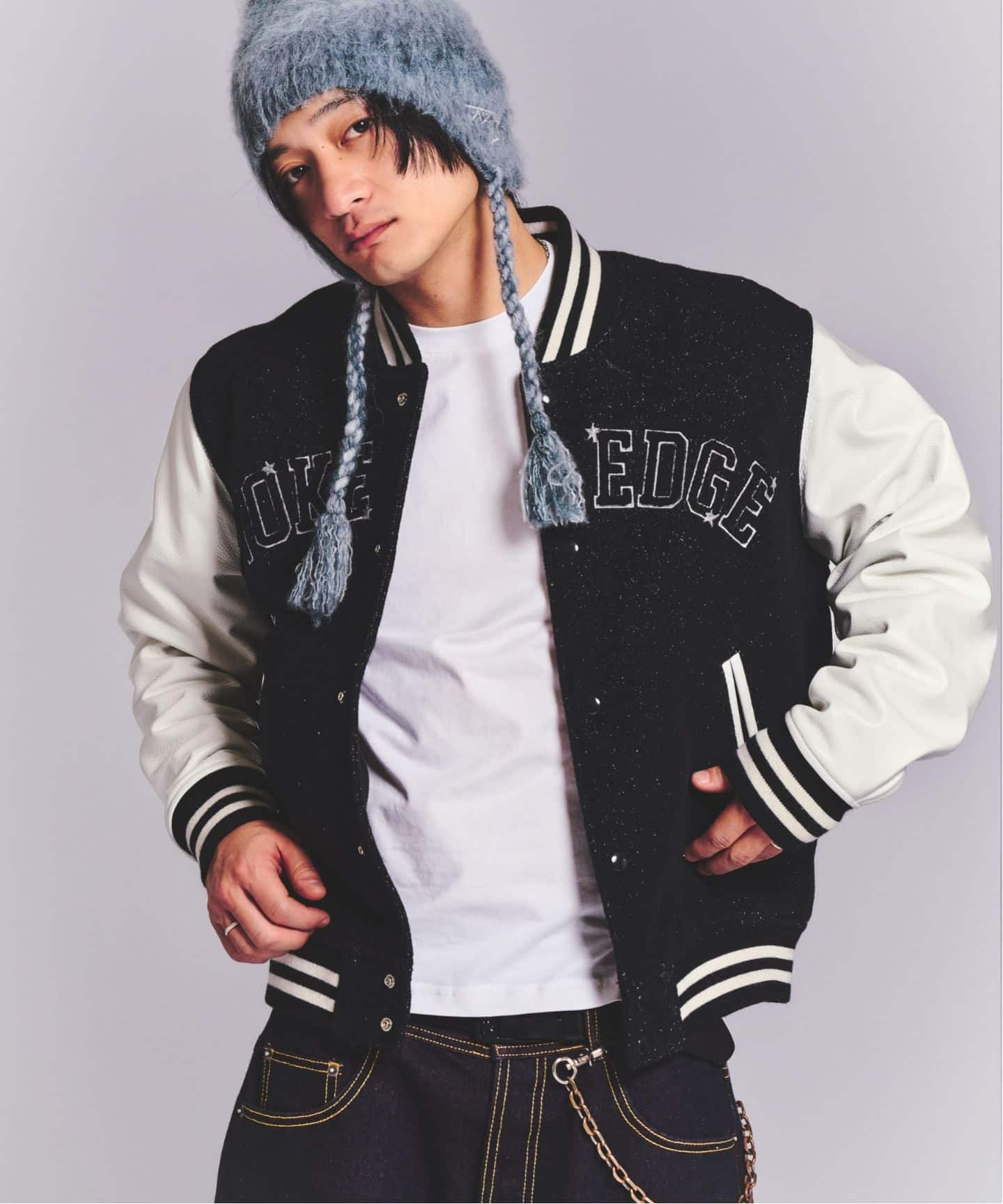 WOKE EDGE / ウォークエッジ VARSITY JACKET（スタジャン）｜PULP