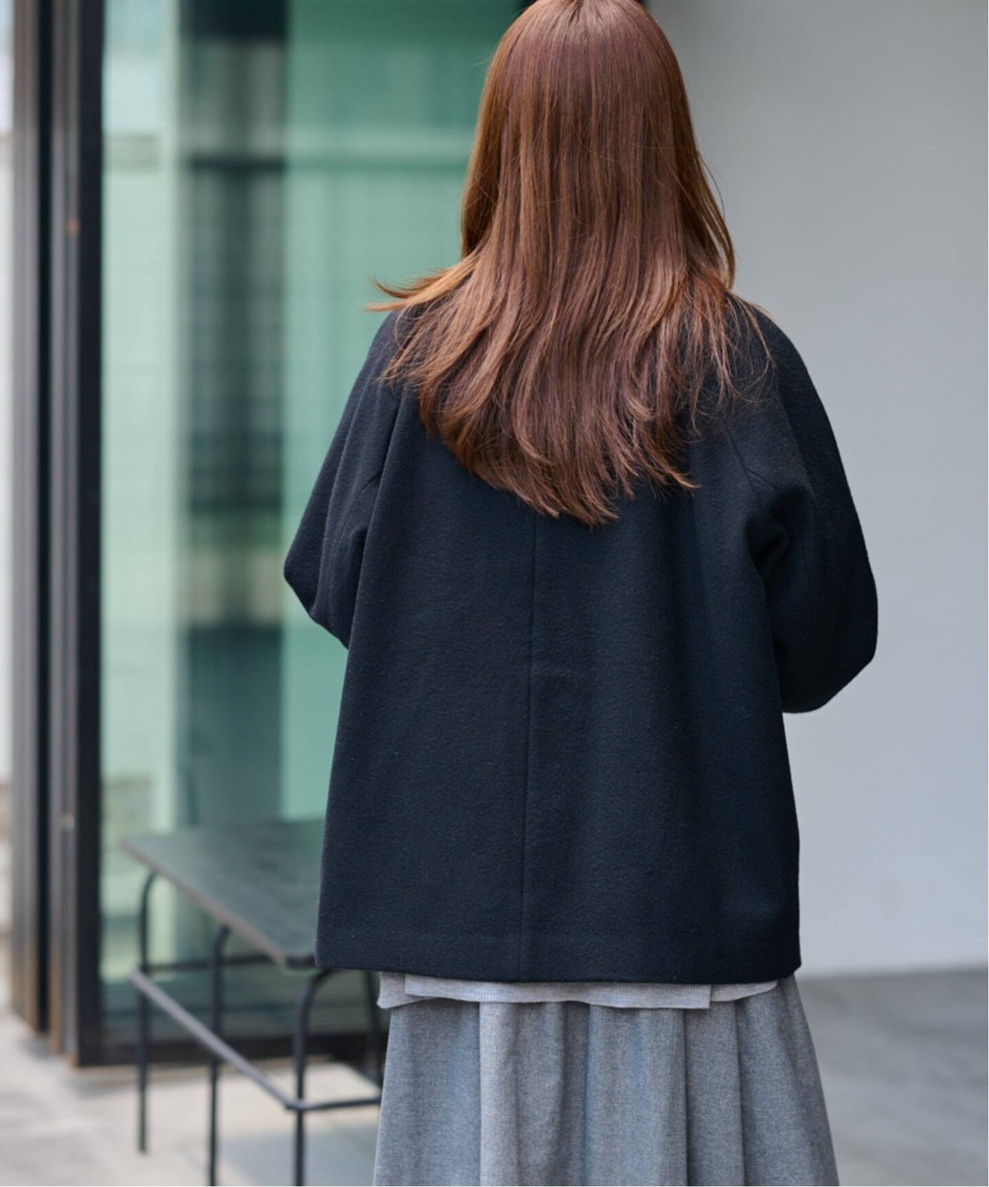 WEB限定追加》尾州ウールショートPコート（ピーコート）｜JOURNAL