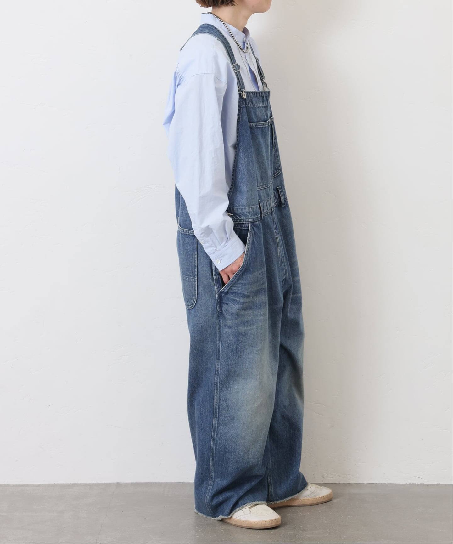 11OZデニムオーバーオール（サロペット／オーバーオール）｜journal
