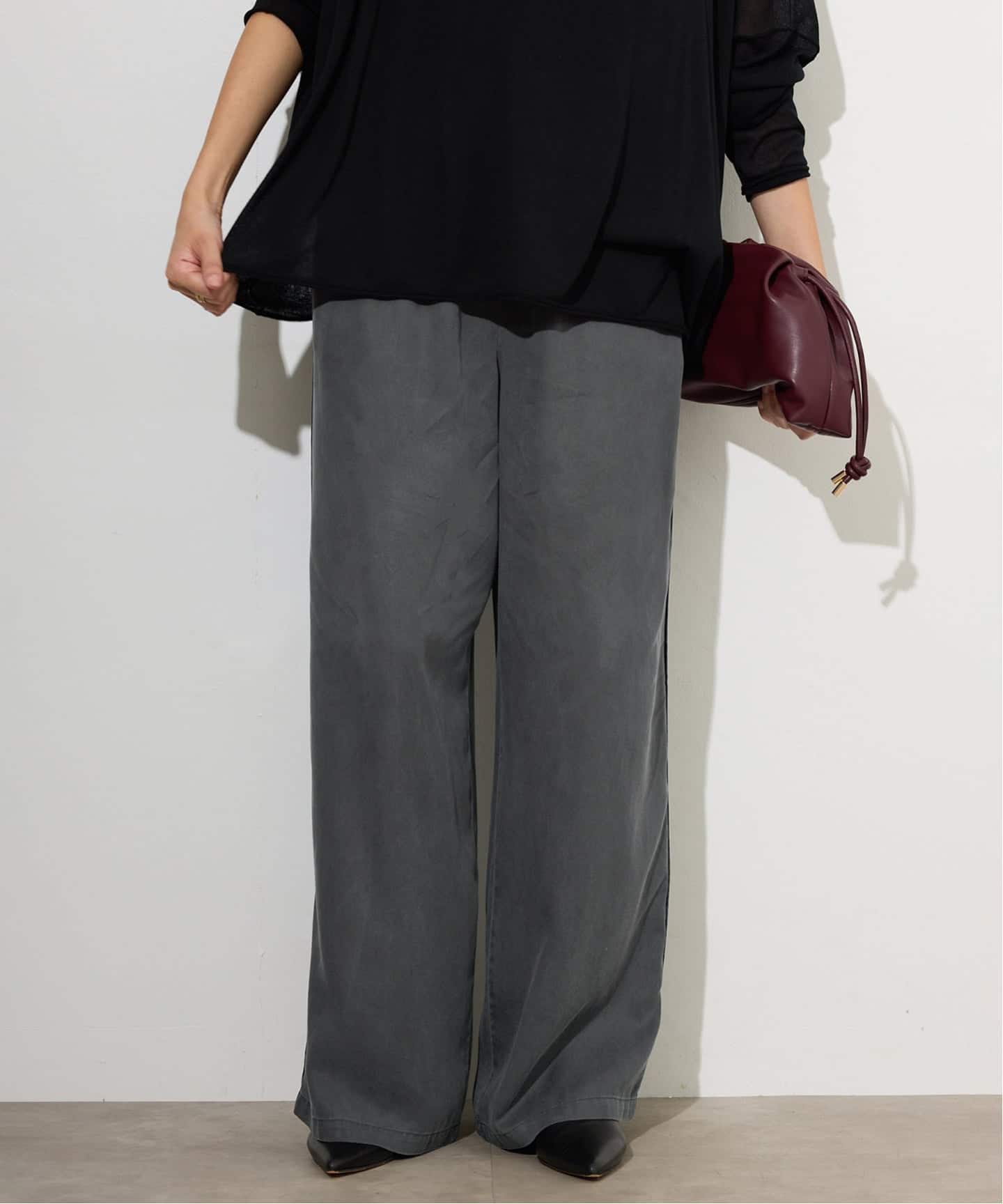 セットアップ対応可》製品染めイージーパンツ（その他パンツ）｜SLOBE