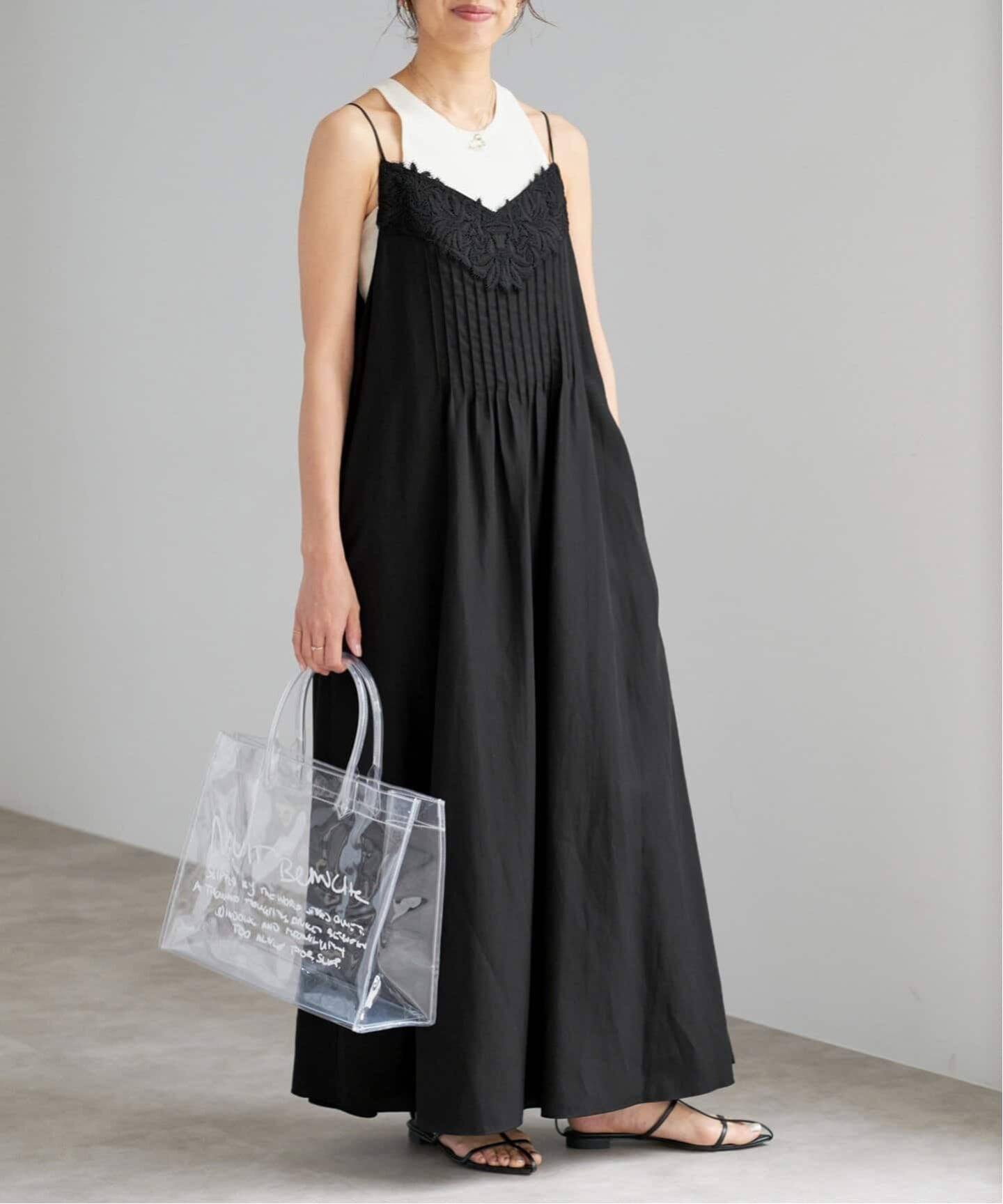 WEB限定/追加予約》レースキャミソールワンピース（ワンピース）｜IENA